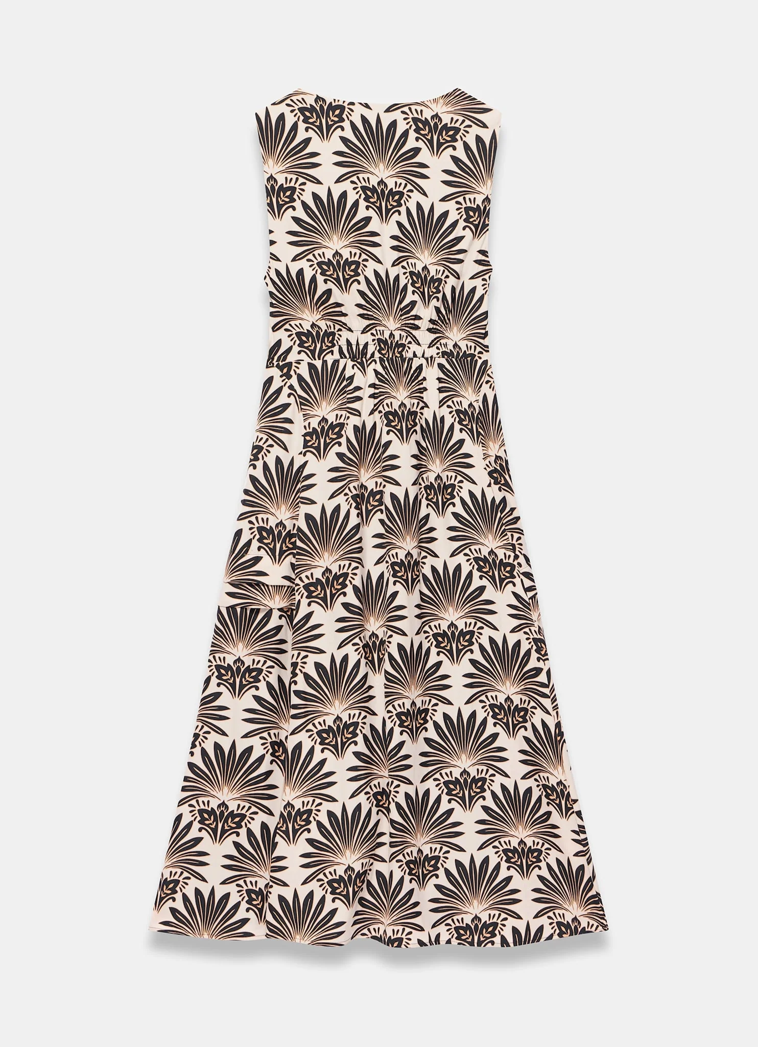419-neutral-floral-print-midi-dress-7.webp Neutral Floral Print Midi Dress