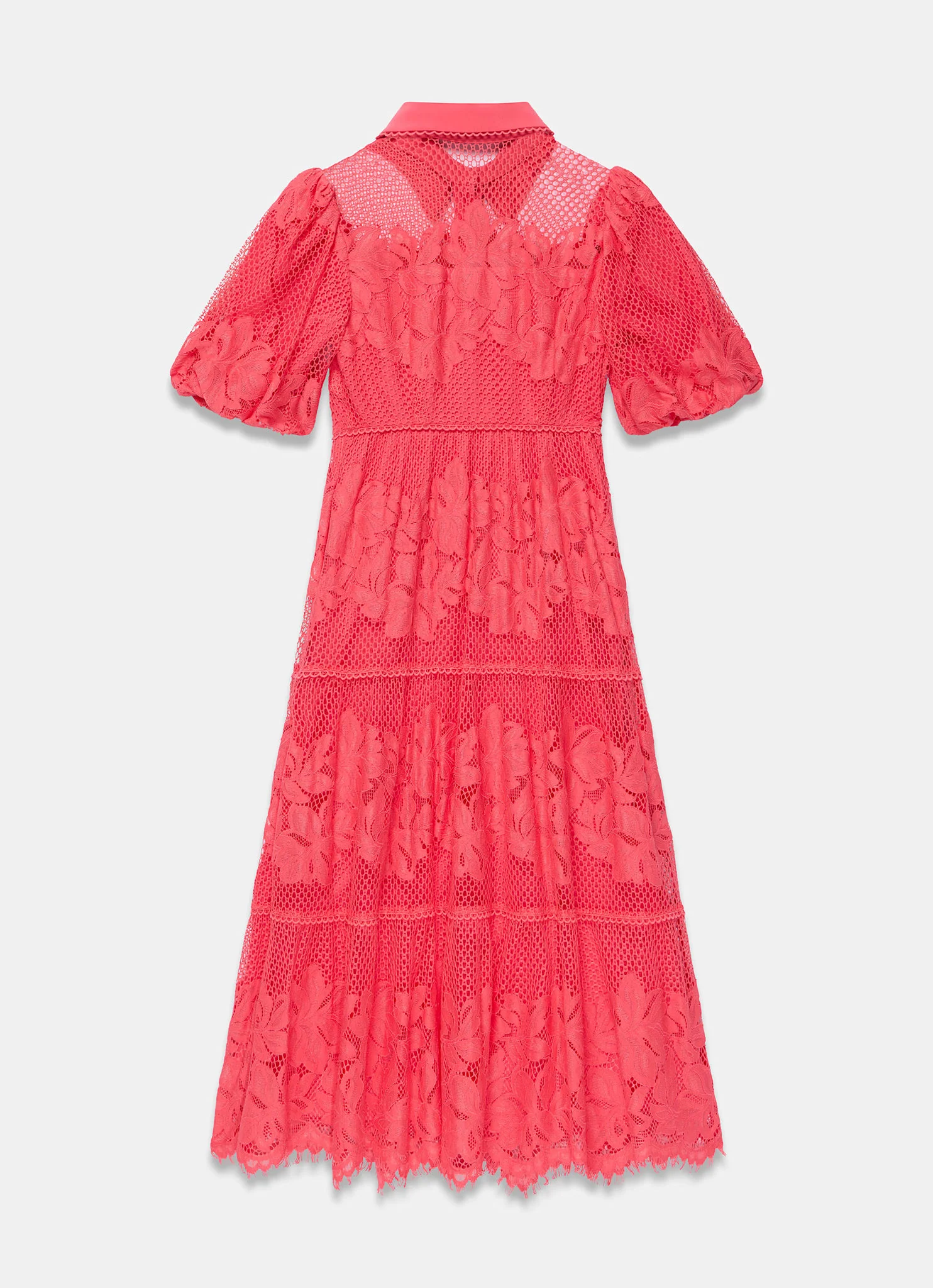 4216-deep-pink-lace-midi-shirt-dress-8.webp Deep Pink Lace Midi Shirt Dress