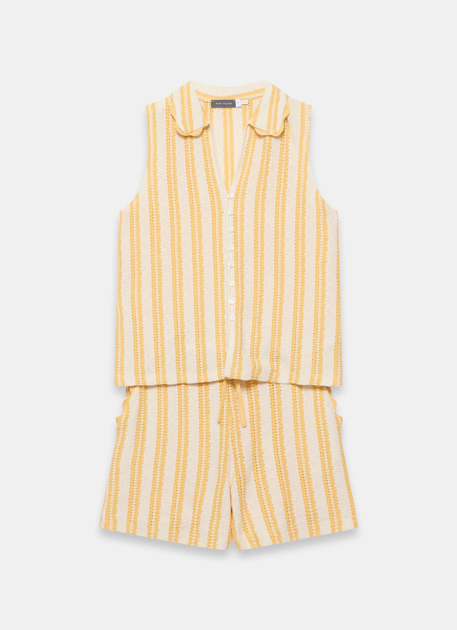 427-yellow-stripe-beach-shorts-set-6.webp Yellow Stripe Beach Shorts Set