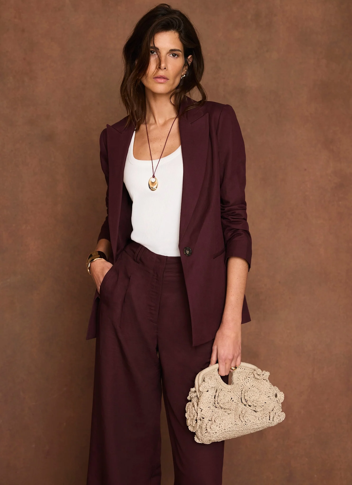 4650-burgundy-linen-blend-single-breasted-blazer-4.webp Burgundy Linen Blend Single Breasted Blazer