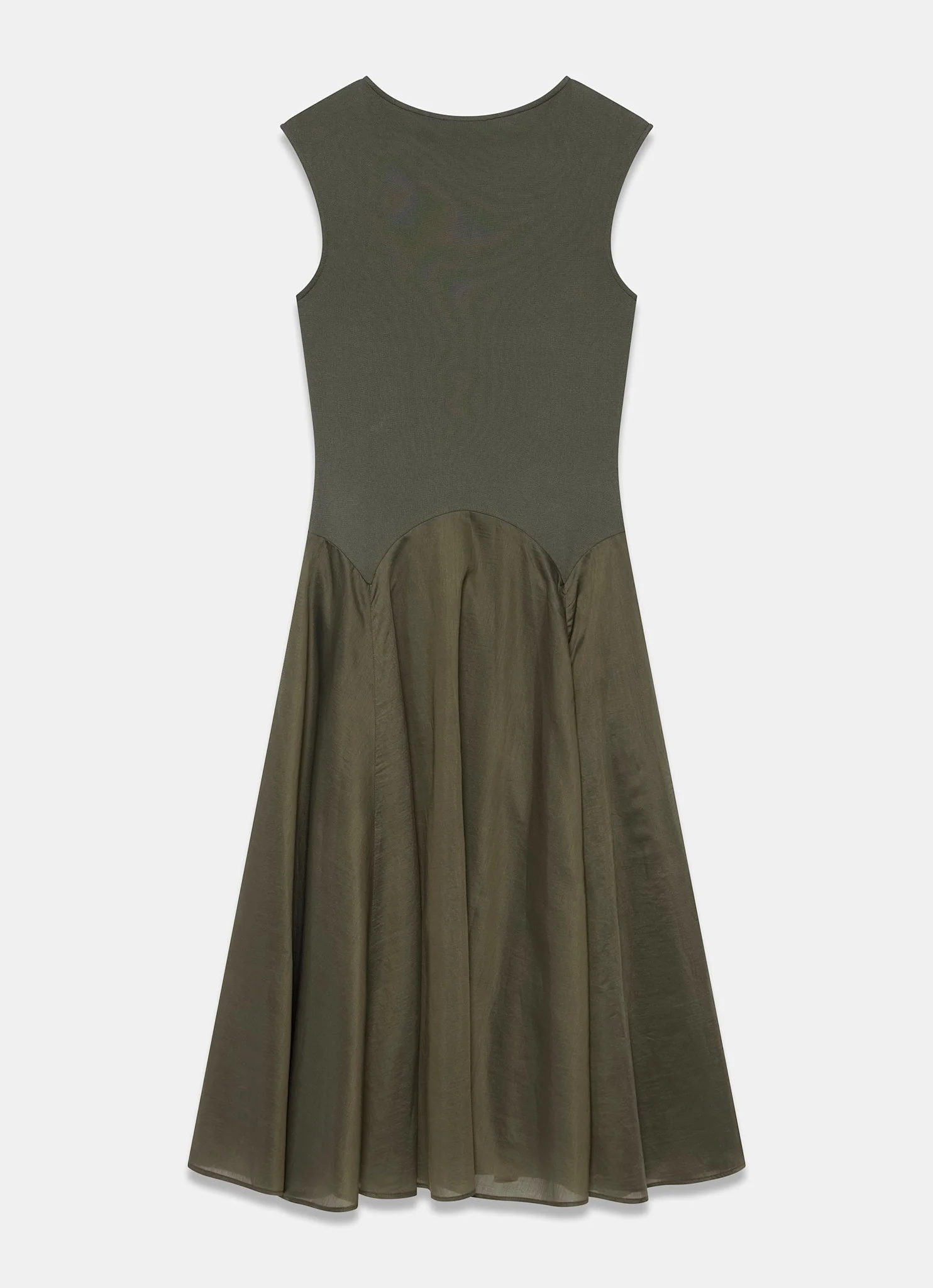 4730-khaki-jersey-drop-waist-maxi-dress-7.webp Khaki Jersey Drop Waist Maxi Dress