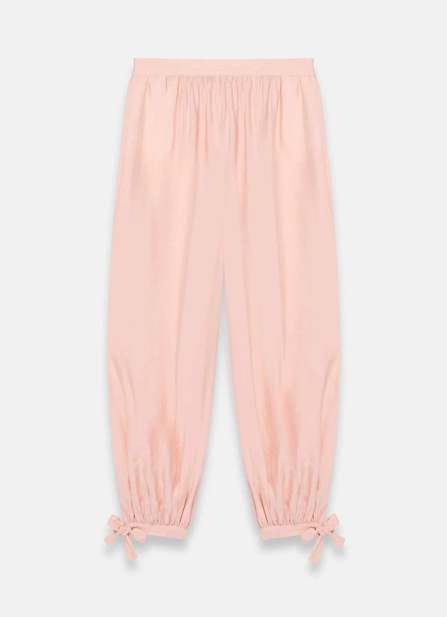 Pink Soft Balloon Trousers