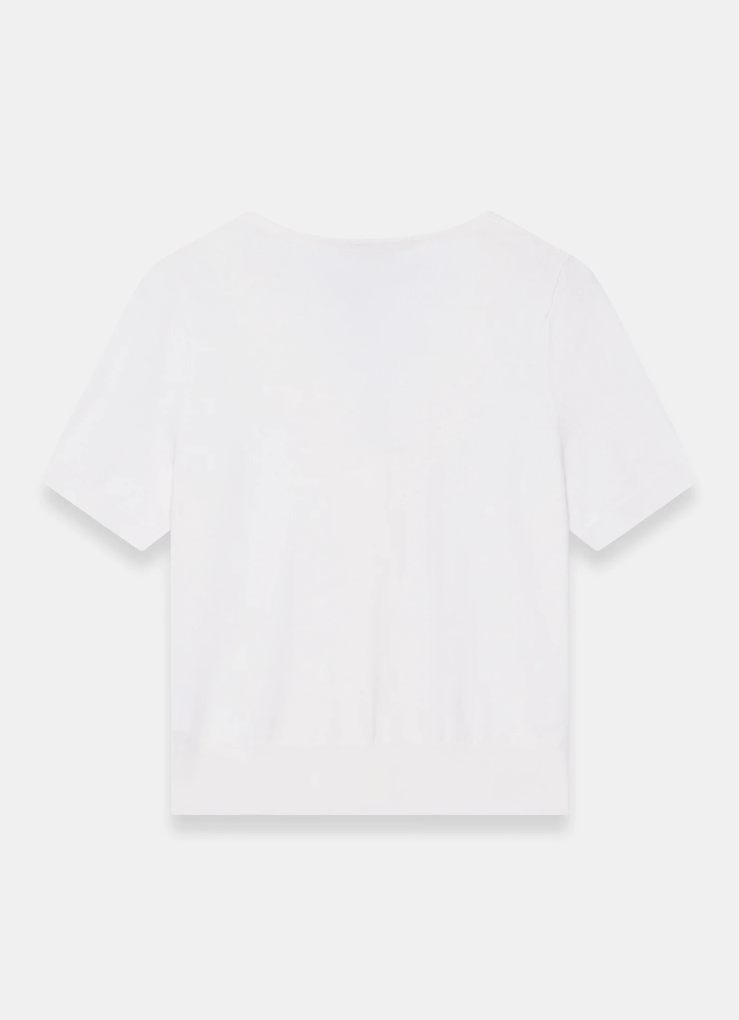Cream Cotton Lace Trim Top