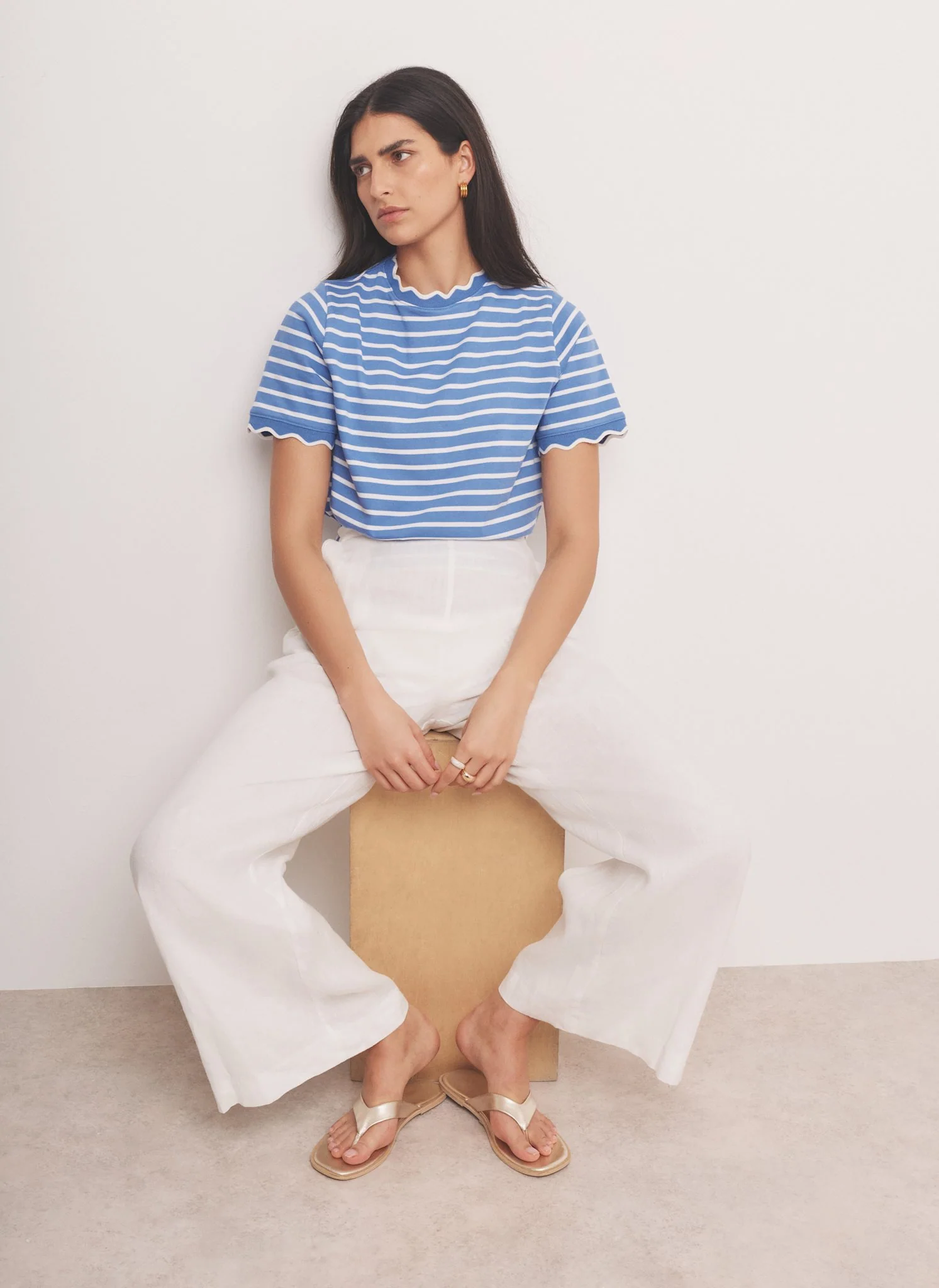 4820-blue-cotton-striped-scallop-t-shirt-4.webp Blue Cotton Striped Scallop T-Shirt