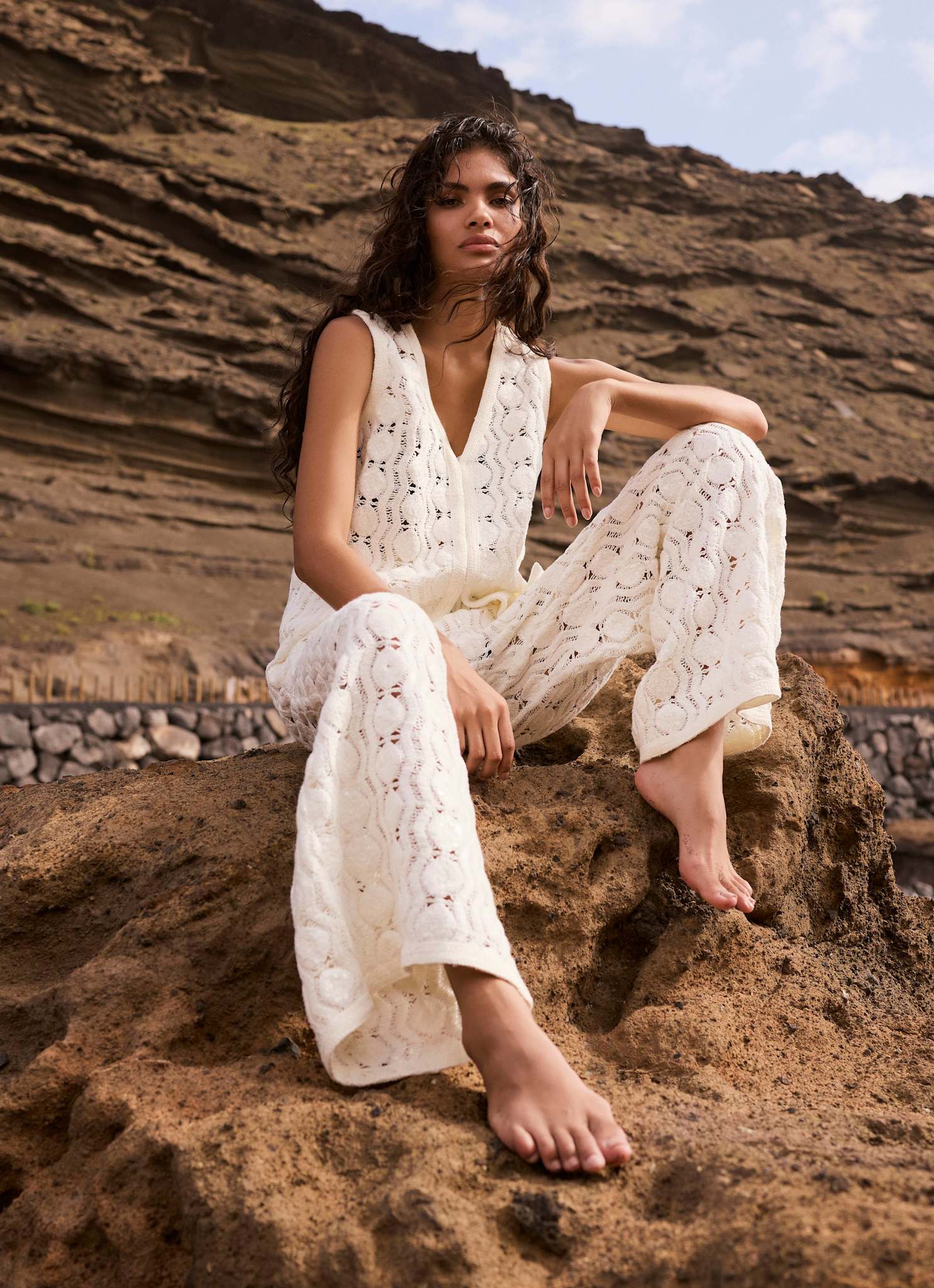4838-white-crochet-sequin-top-1.jpg White Crochet Sequin Top