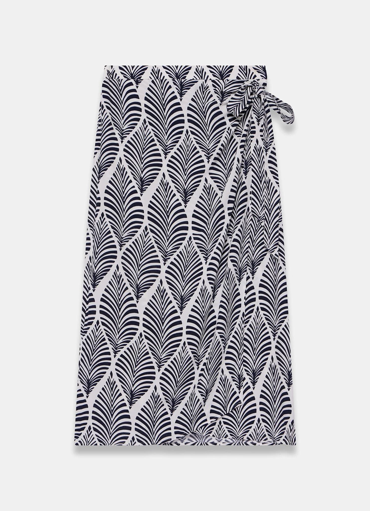 5040-navy-leaf-print-wrap-midi-skirt-6.webp Navy Leaf Print Wrap Midi Skirt
