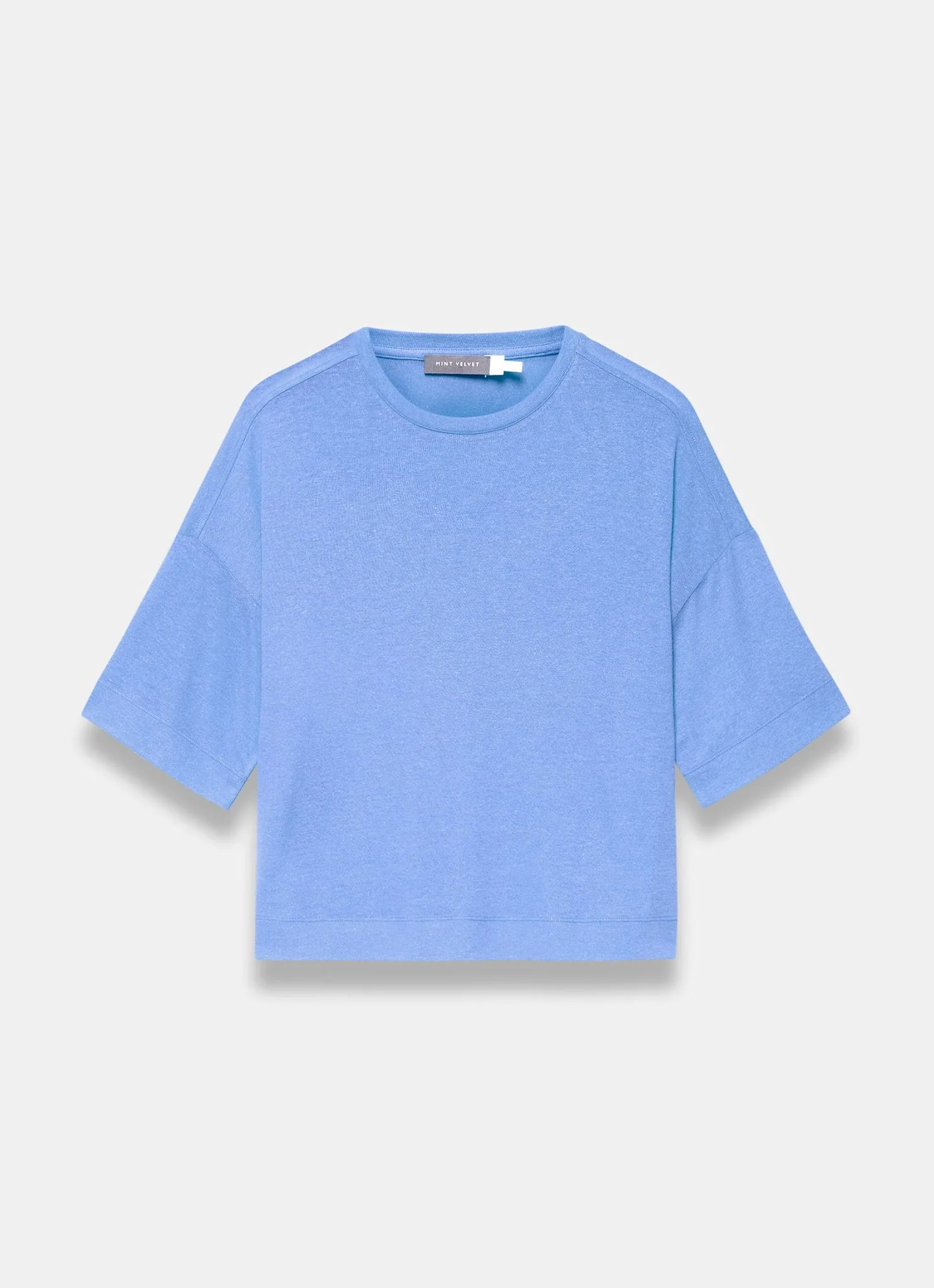 5060-blue-linen-blend-boxy-t-shirt-6.webp Blue Linen Blend Boxy T-Shirt