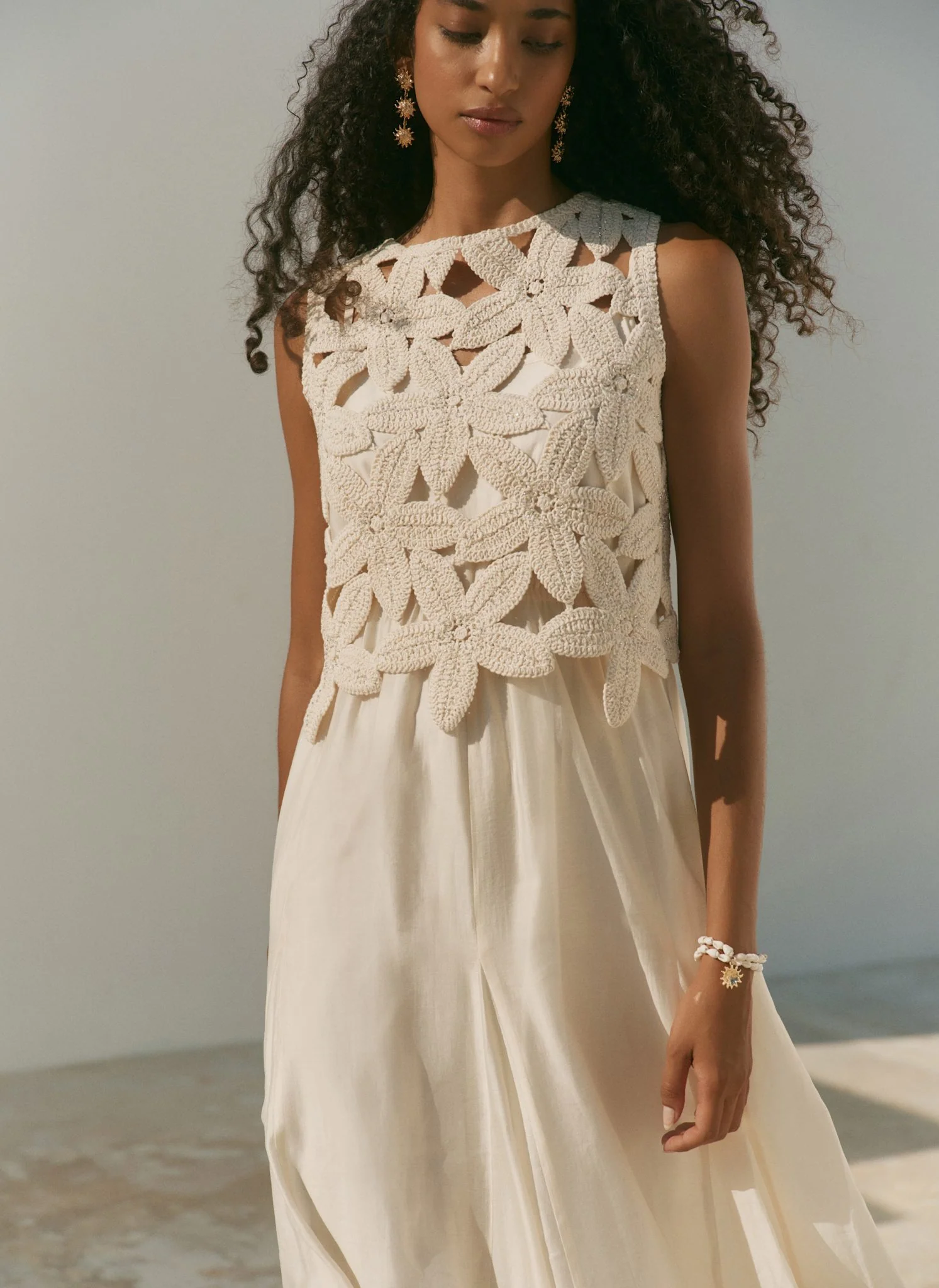 5126-cream-cotton-blend-crochet-maxi-dress-5.webp Cream Cotton Blend Crochet Maxi Dress