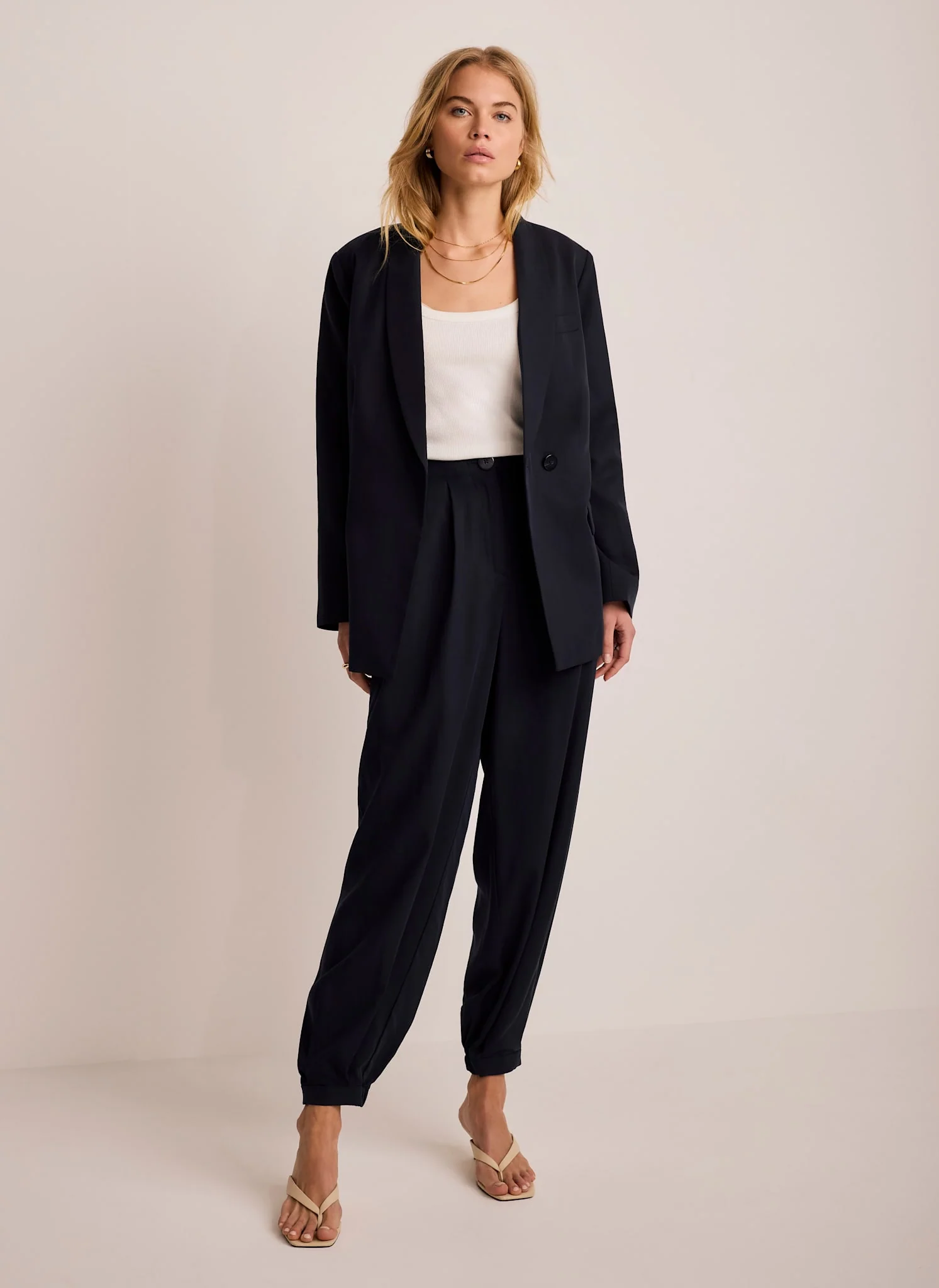 5194-navy-tapered-balloon-trousers-1.webp Navy Tapered Balloon Trousers