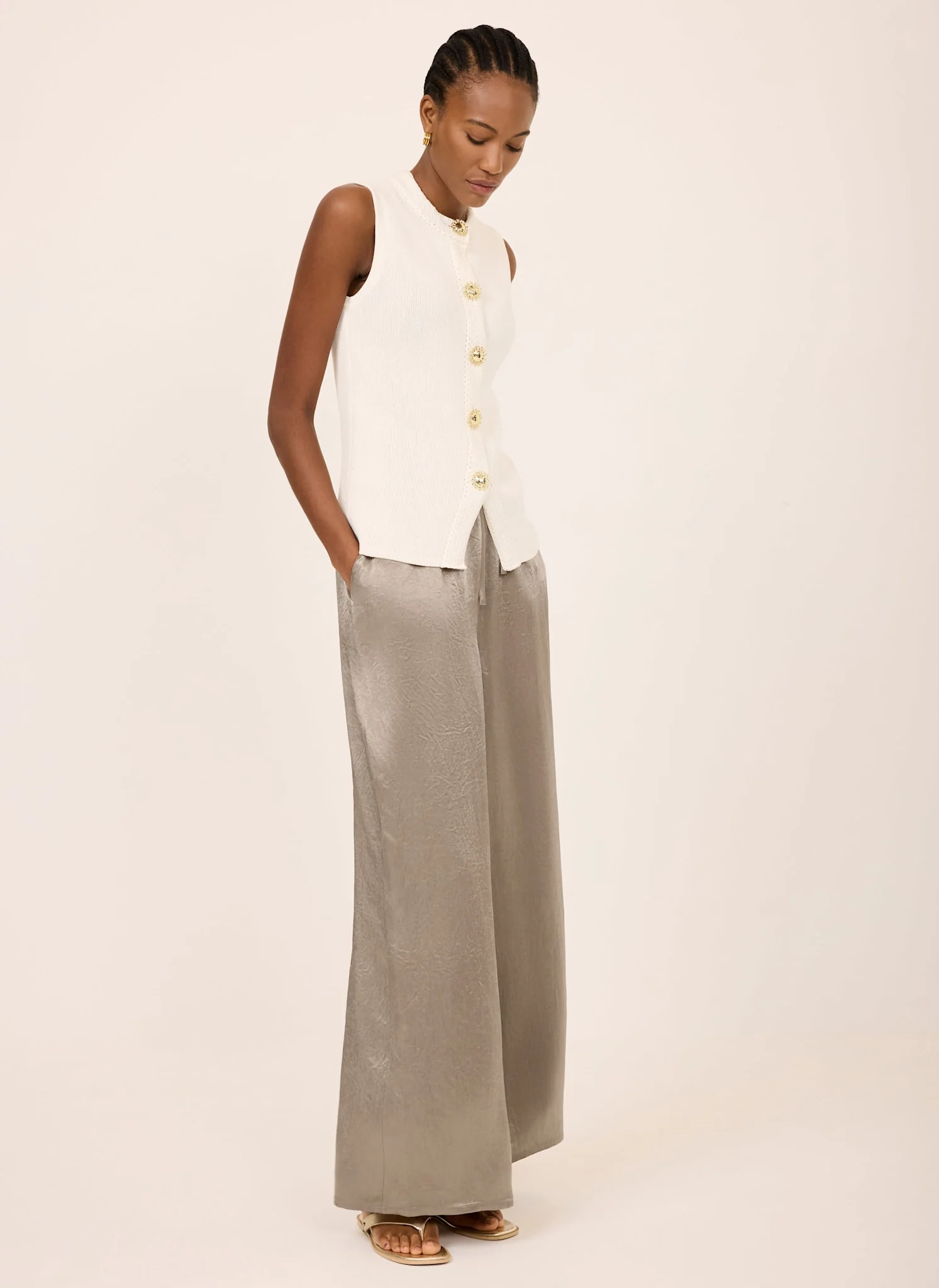 5248-gold-metallic-satin-wide-trousers-1.webp Gold Metallic Satin Wide Trousers
