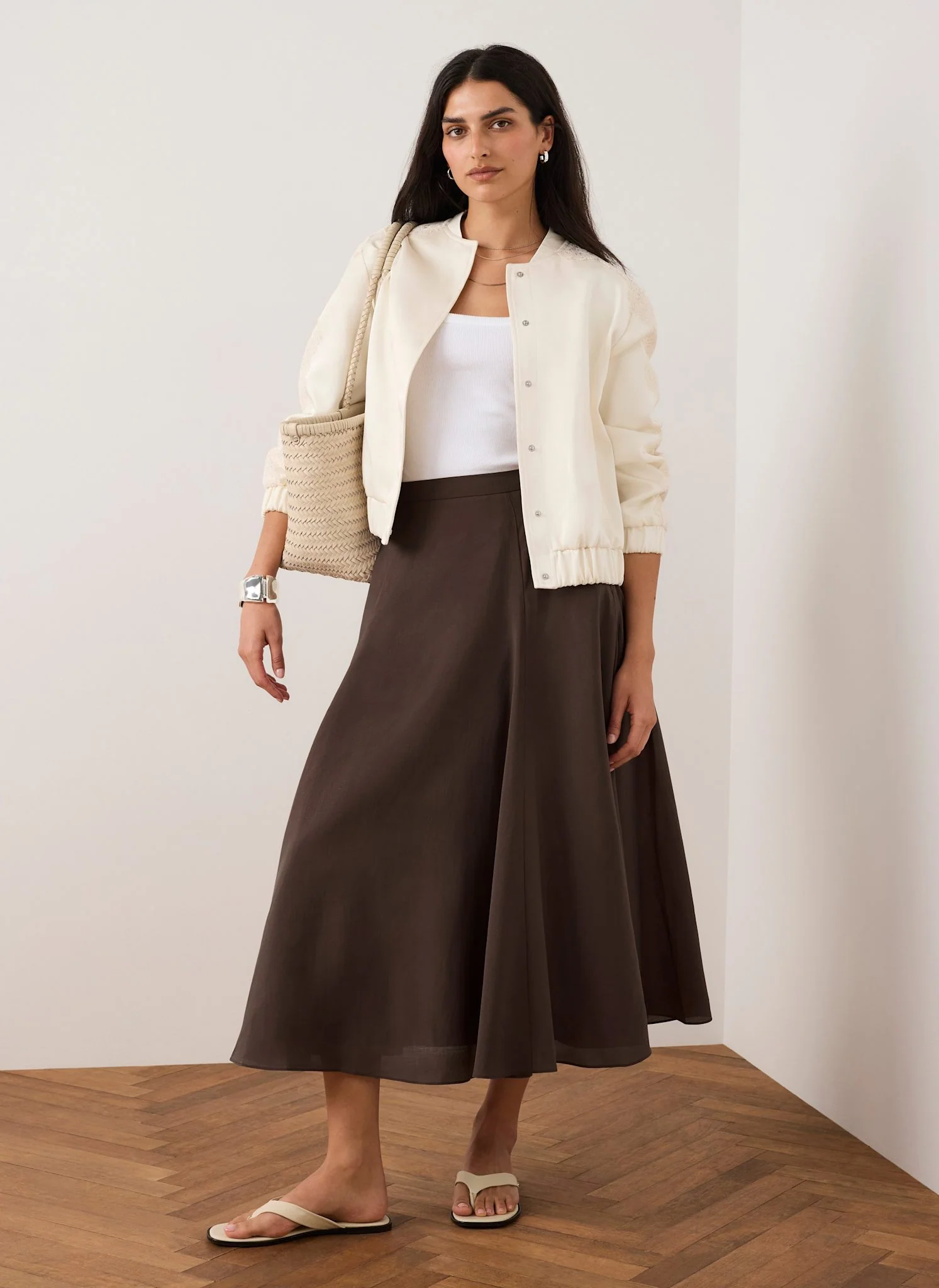 5315-06-06-variation-1.webp Brown A Line Midi Skirt