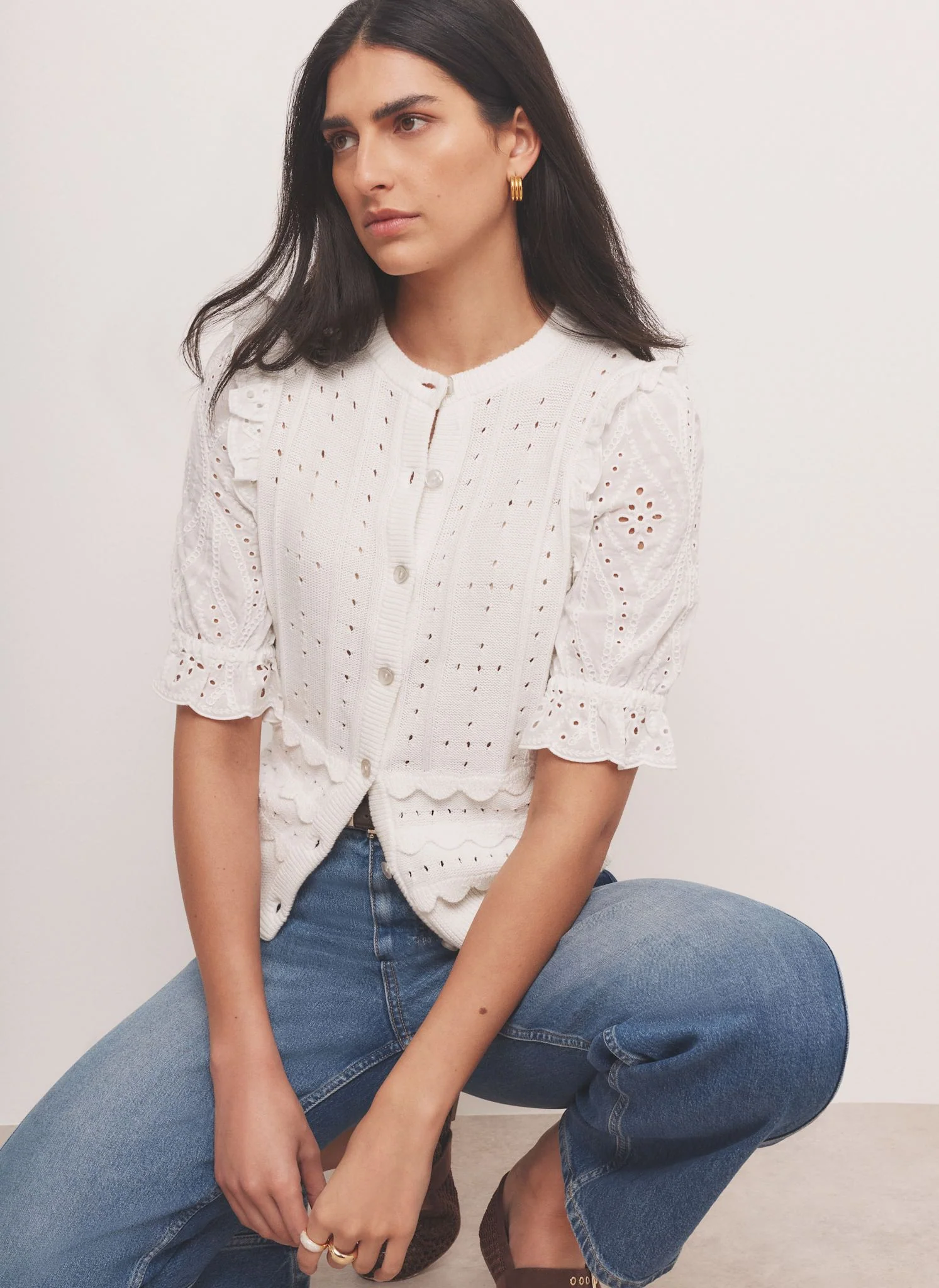 5328-white-cotton-broderie-knit-top-2.webp White Cotton Broderie Knit Top