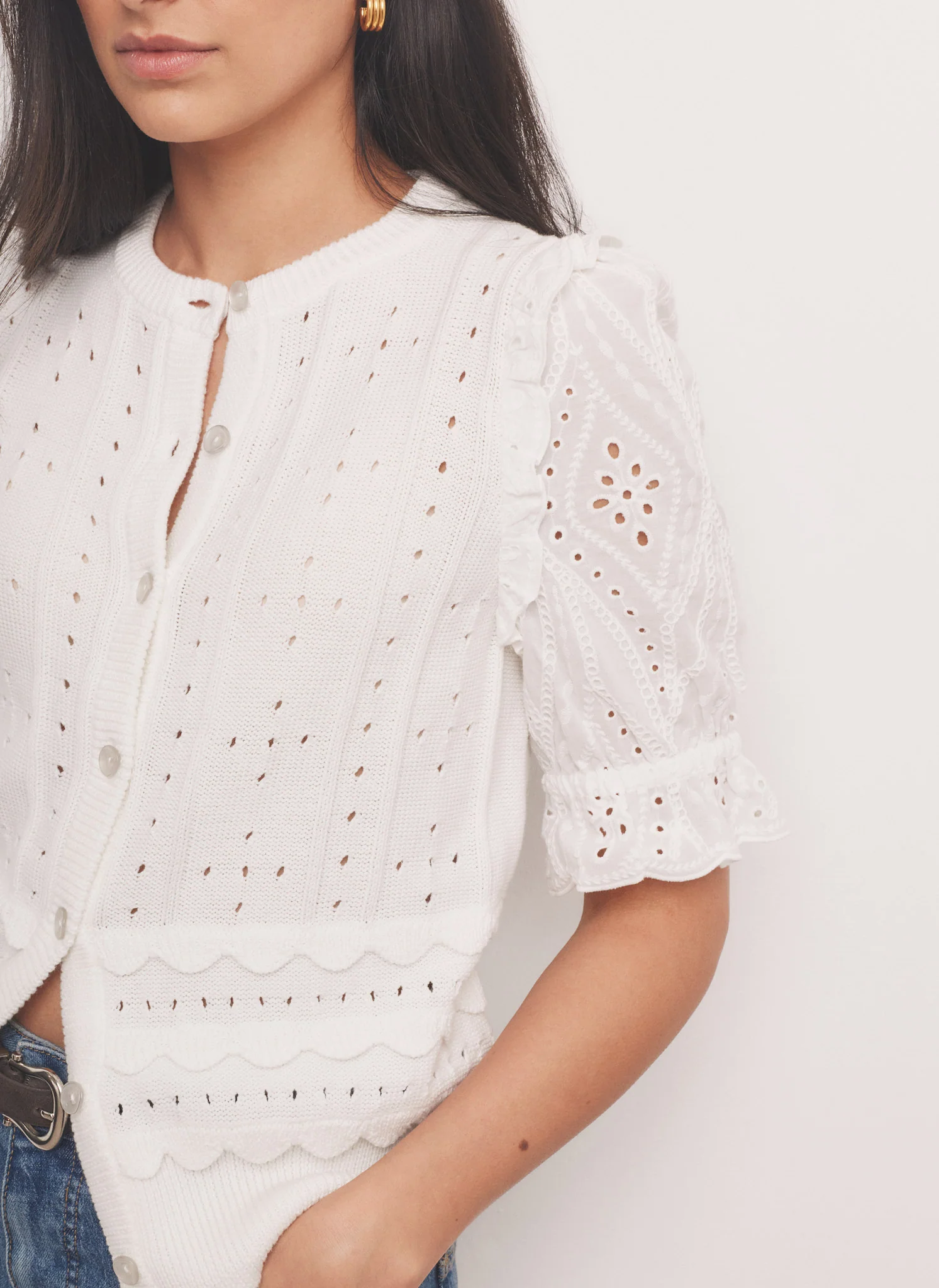 5328-white-cotton-broderie-knit-top-3.webp White Cotton Broderie Knit Top