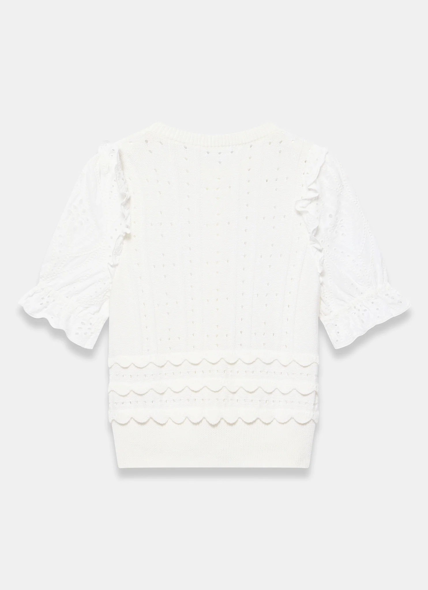 5328-white-cotton-broderie-knit-top-7.webp White Cotton Broderie Knit Top