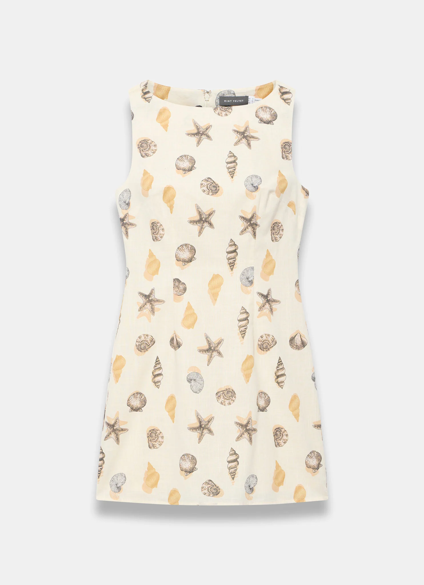 5380-neutral-cotton-shell-print-mini-dress-6.webp Neutral Cotton Shell Print Mini Dress