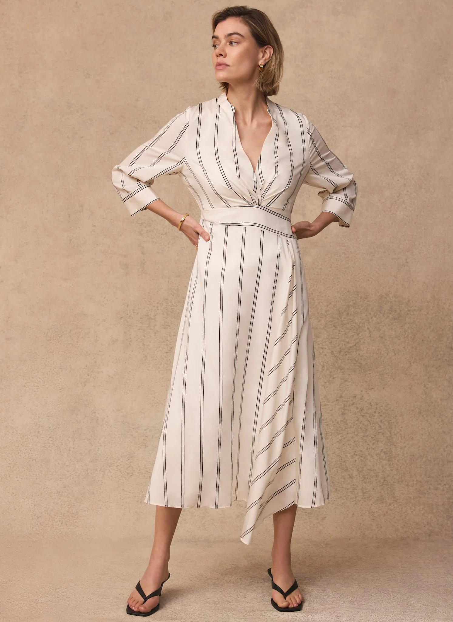 5404-neutral-striped-midi-dress-2.webp Neutral Striped Midi Dress