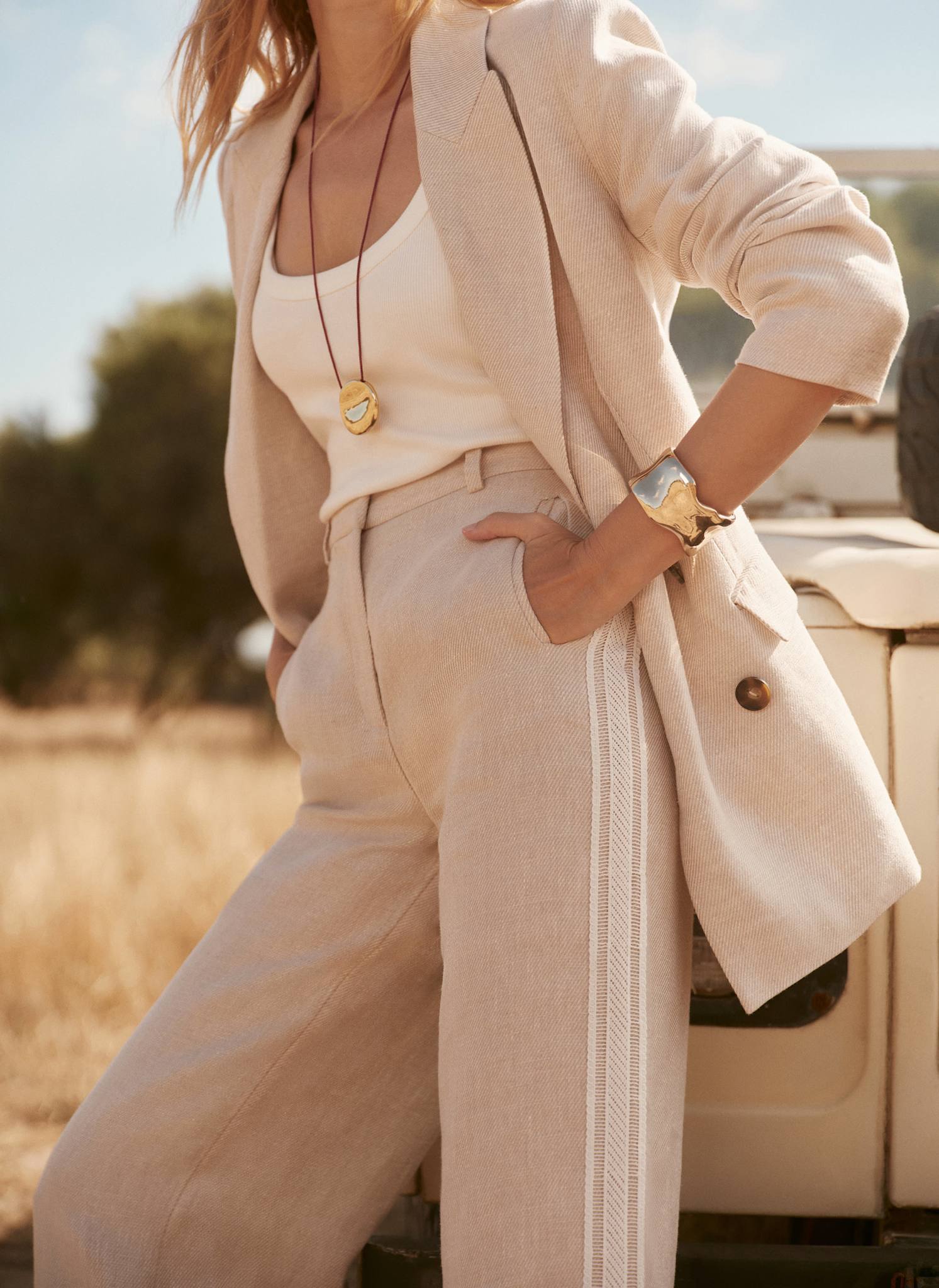 5446-neutral-linen-side-stripe-trousers-3.jpg Neutral Linen Side Stripe Trousers