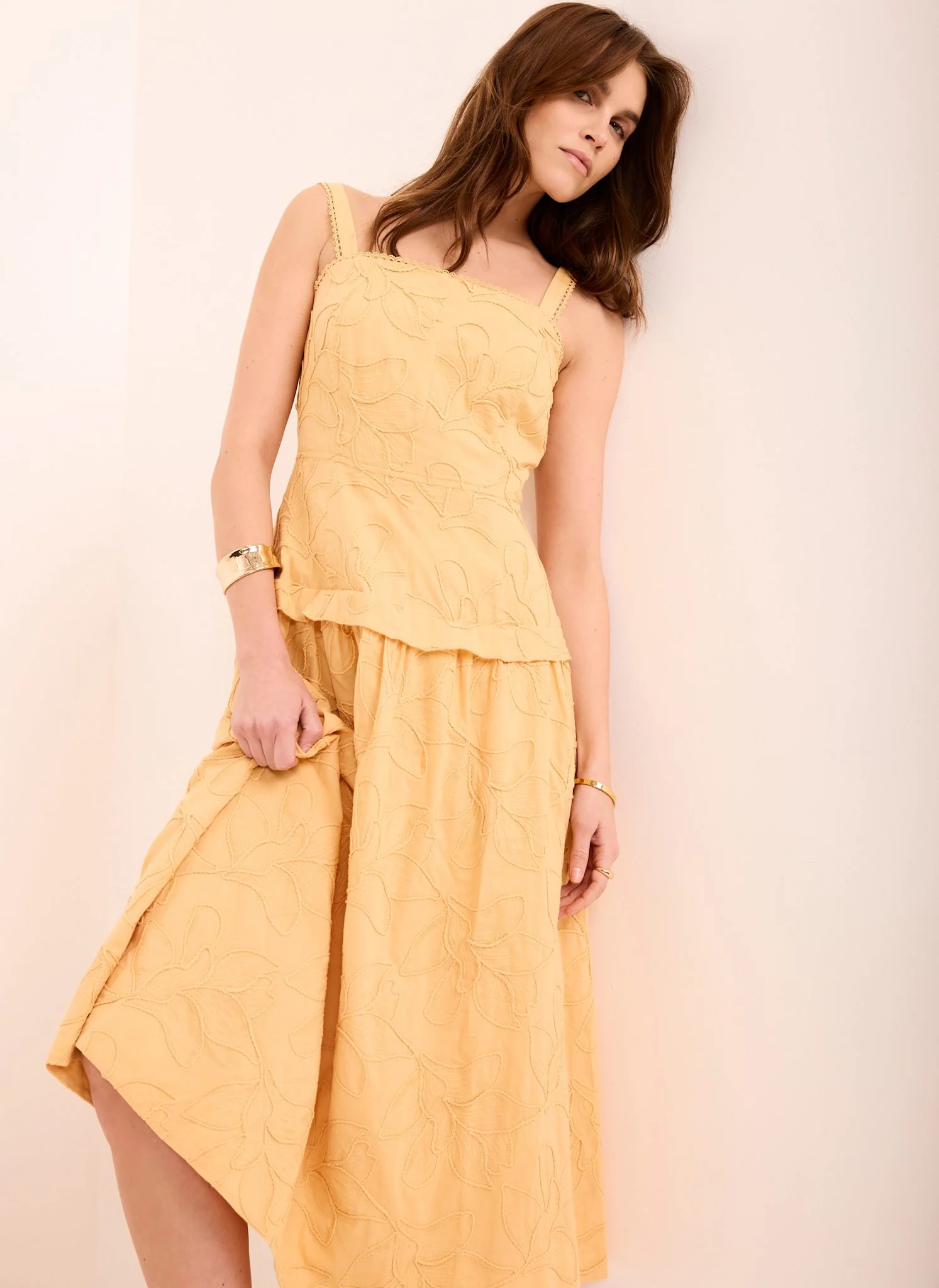 5488-yellow-cotton-floral-midi-dress-1.webp Yellow Cotton Floral Midi Dress
