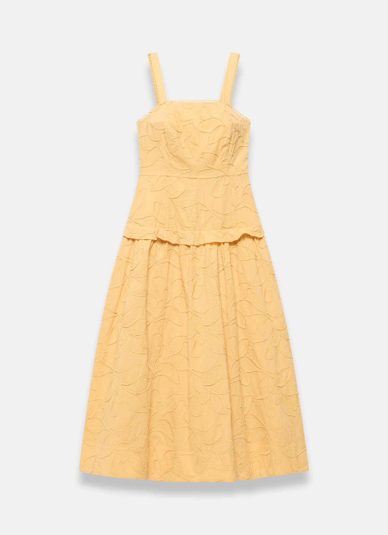 5488-yellow-cotton-floral-midi-dress-7.webp Yellow Cotton Floral Midi Dress