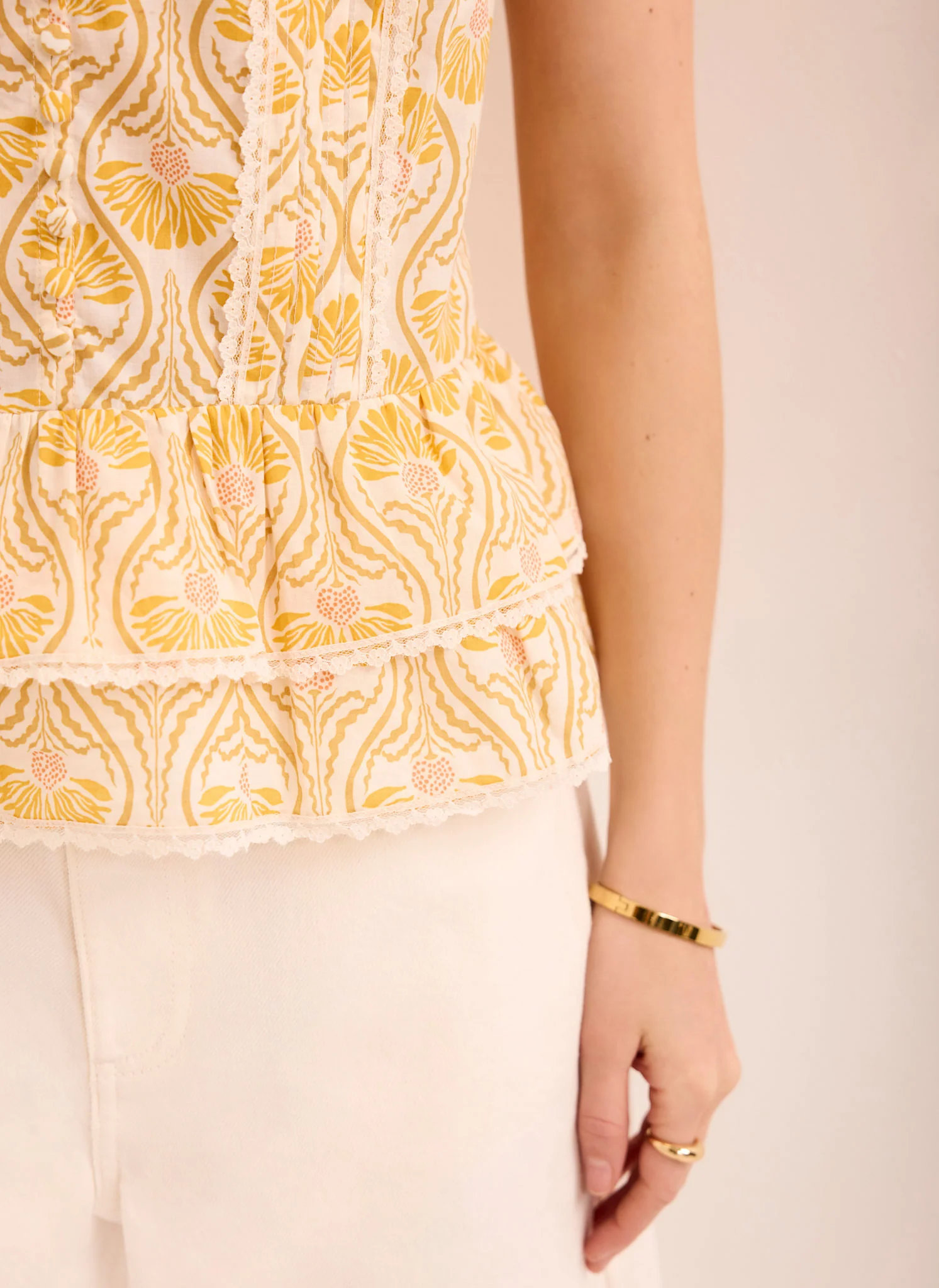 5516-yellow-cotton-floral-print-top-4.webp Yellow Cotton Floral Print Top
