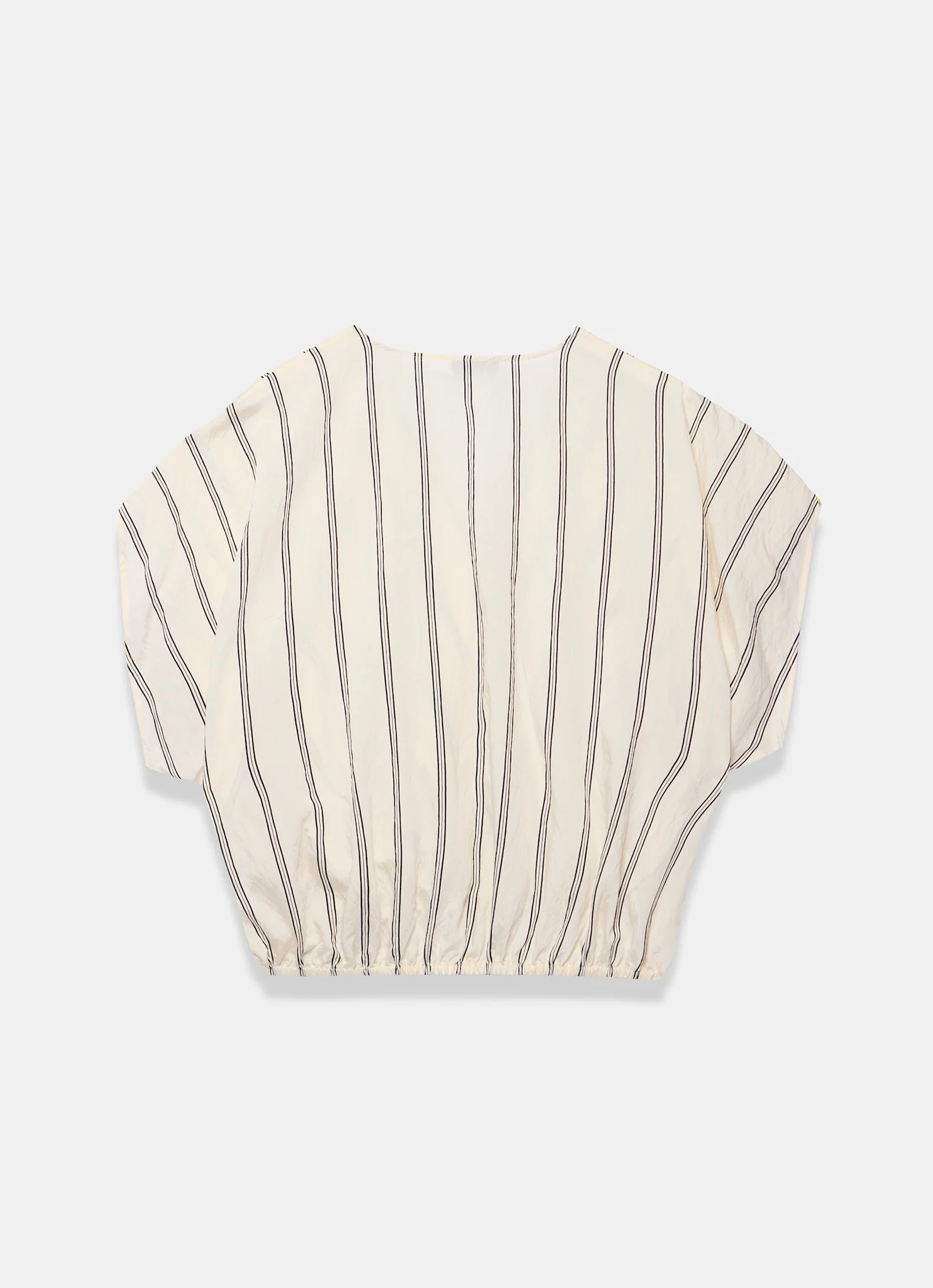 5546-neutral-pinstriped-wrap-blouse-8.webp Neutral Pinstriped Wrap Blouse