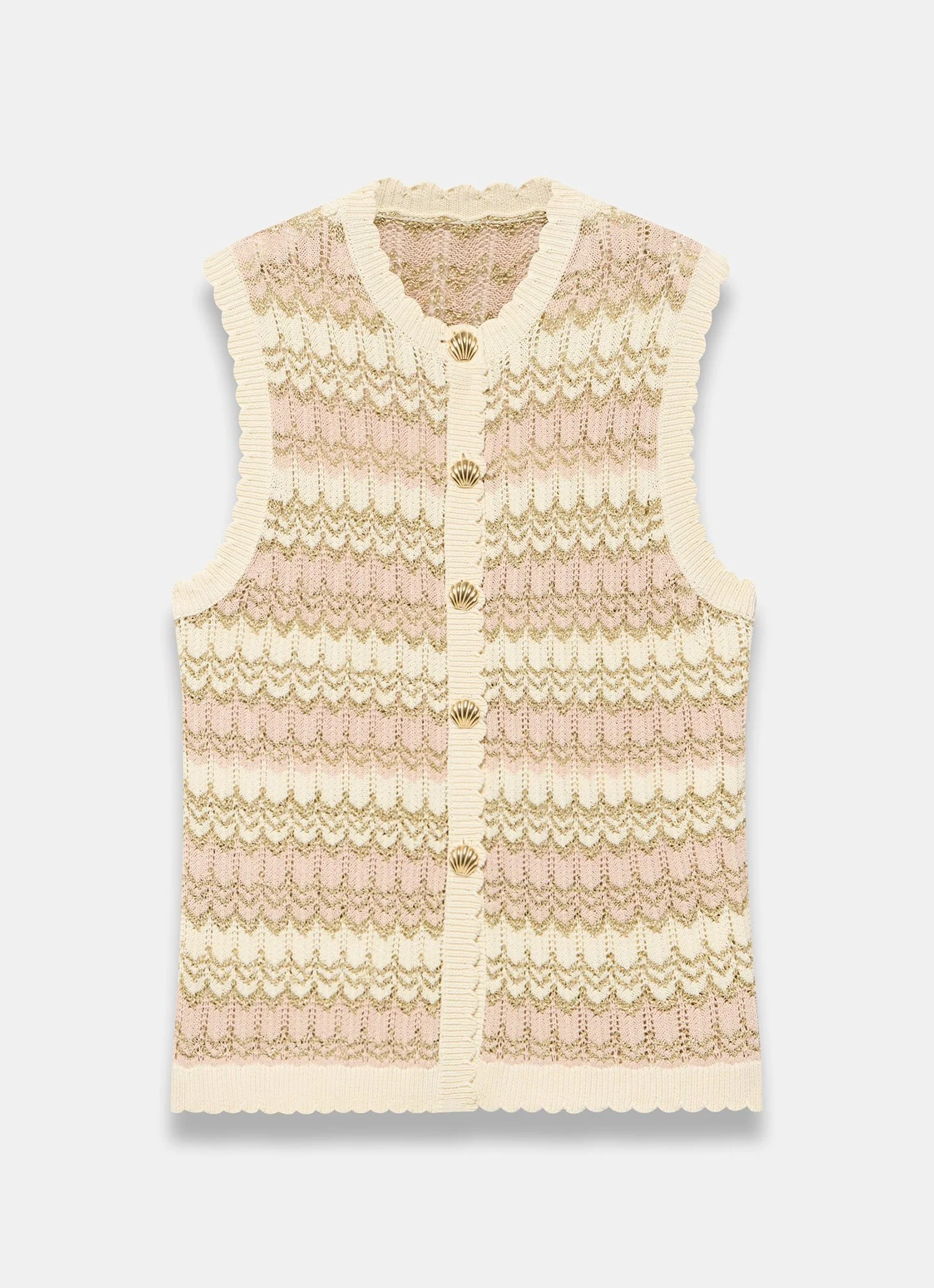 5574-neutral-striped-crochet-waistcoat-7.webp Neutral Striped Crochet Waistcoat