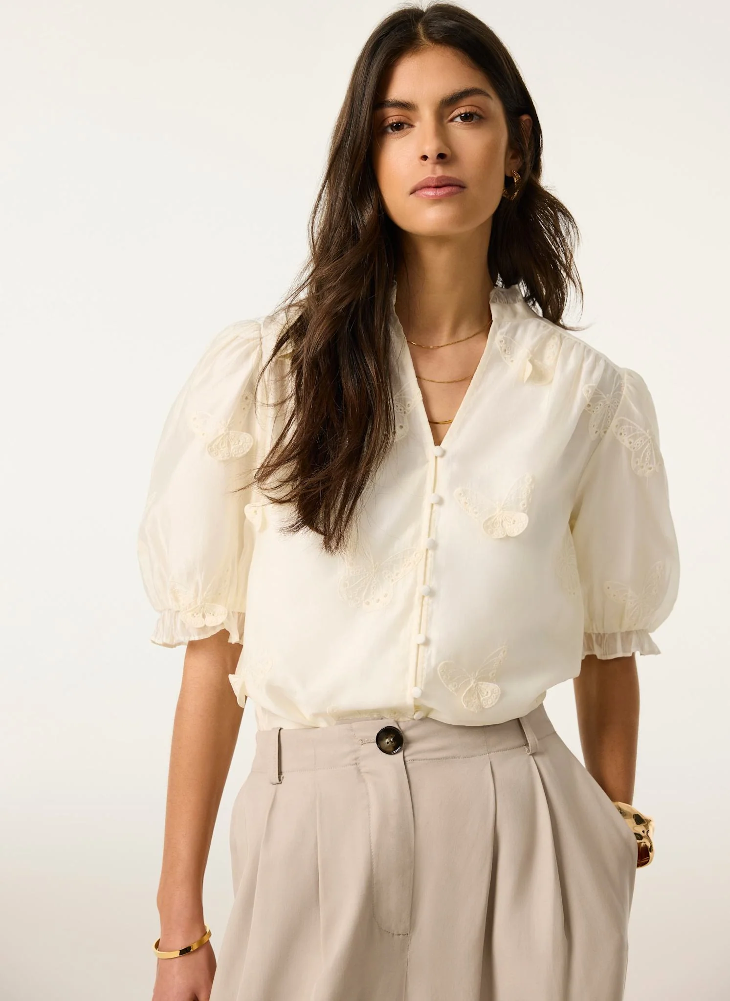 5608-white-butterfly-detail-blouse-2.webp White Butterfly Detail Blouse