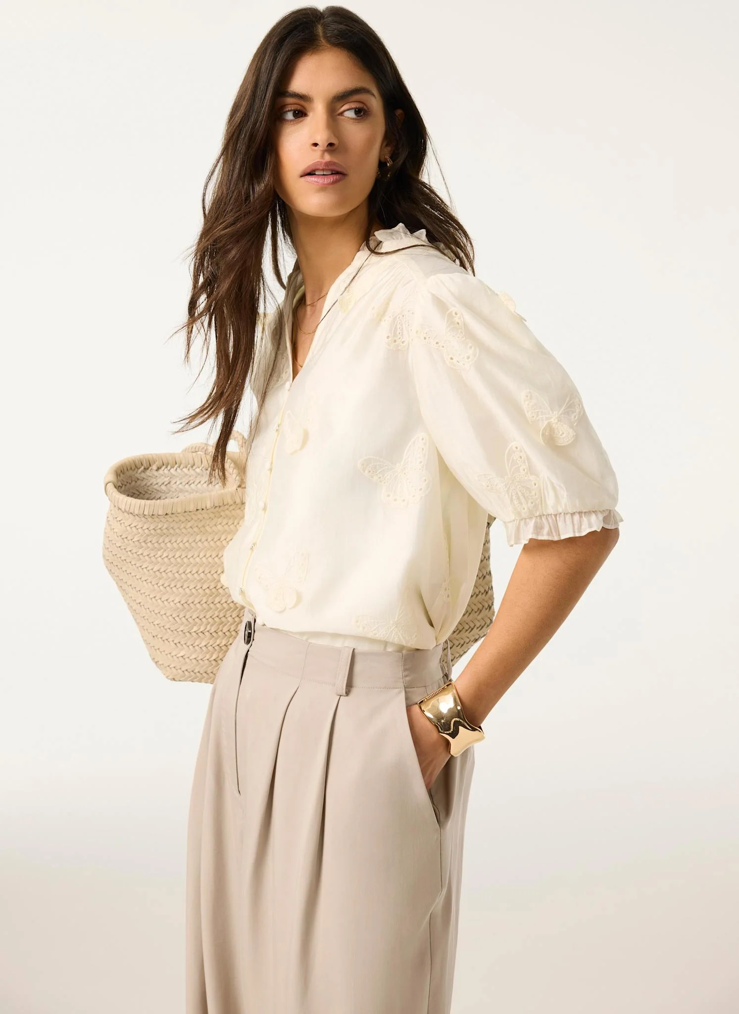 5608-white-butterfly-detail-blouse-5.webp White Butterfly Detail Blouse