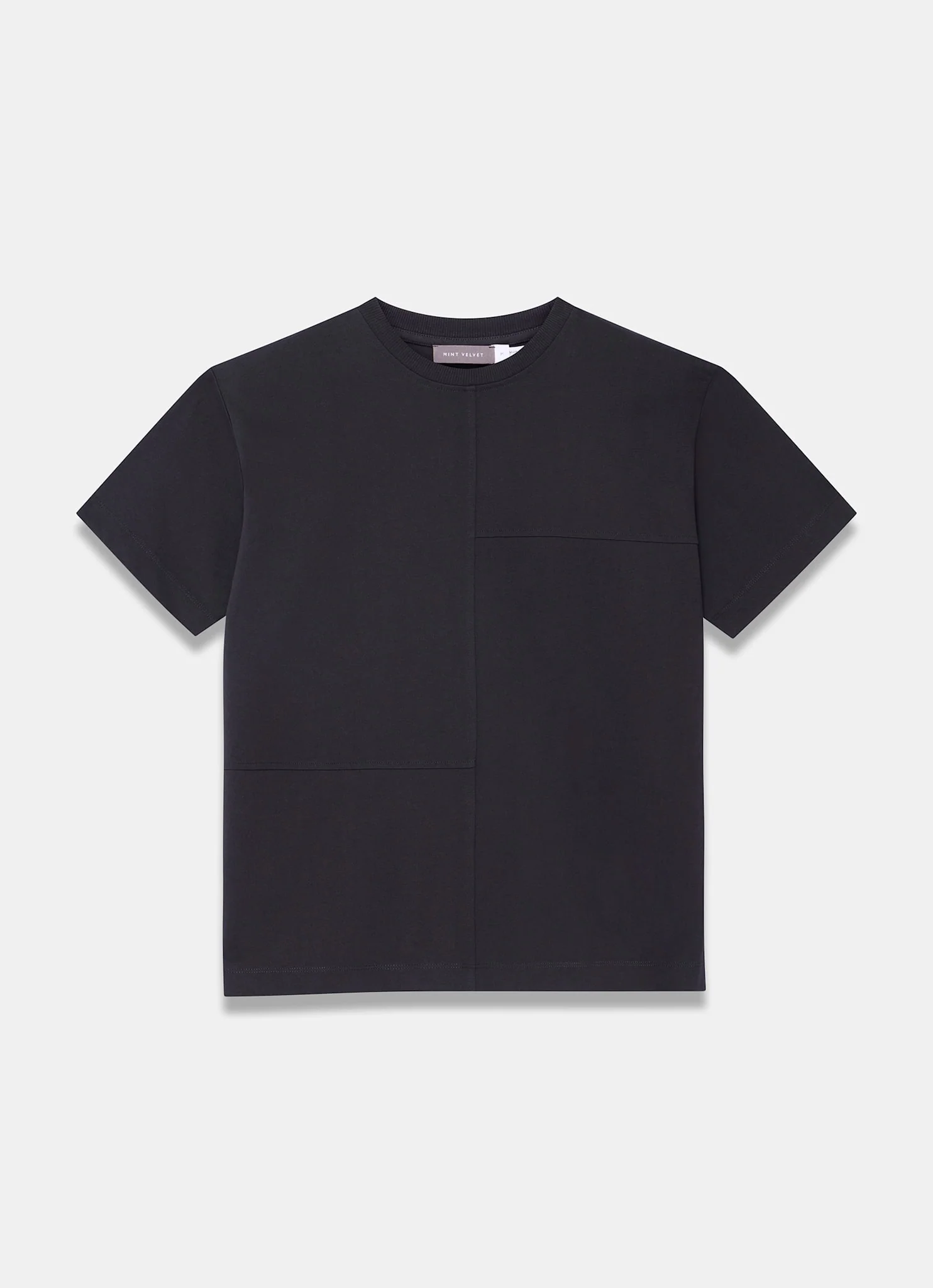 562-black-cotton-seam-detail-t-shirt-6.webp Black Cotton Seam Detail T-shirt