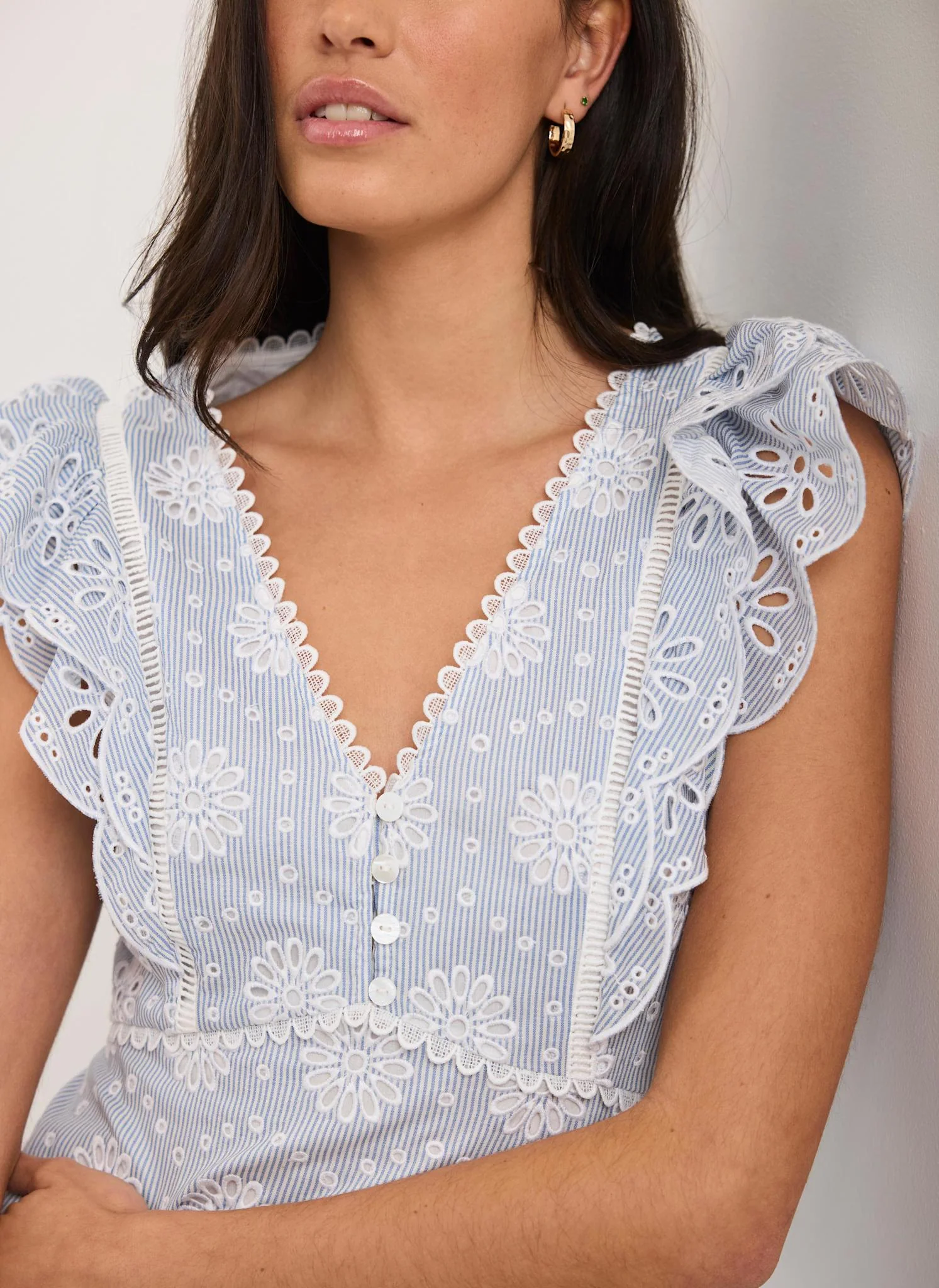 5666-blue-striped-cotton-broderie-midi-dress-5.webp Blue Striped Cotton Broderie Midi Dress