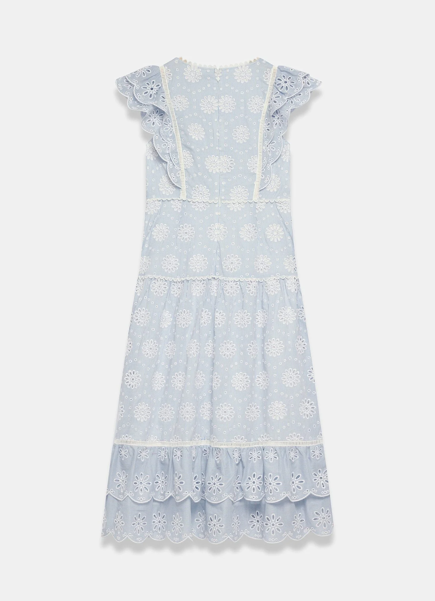 5666-blue-striped-cotton-broderie-midi-dress-7.webp Blue Striped Cotton Broderie Midi Dress