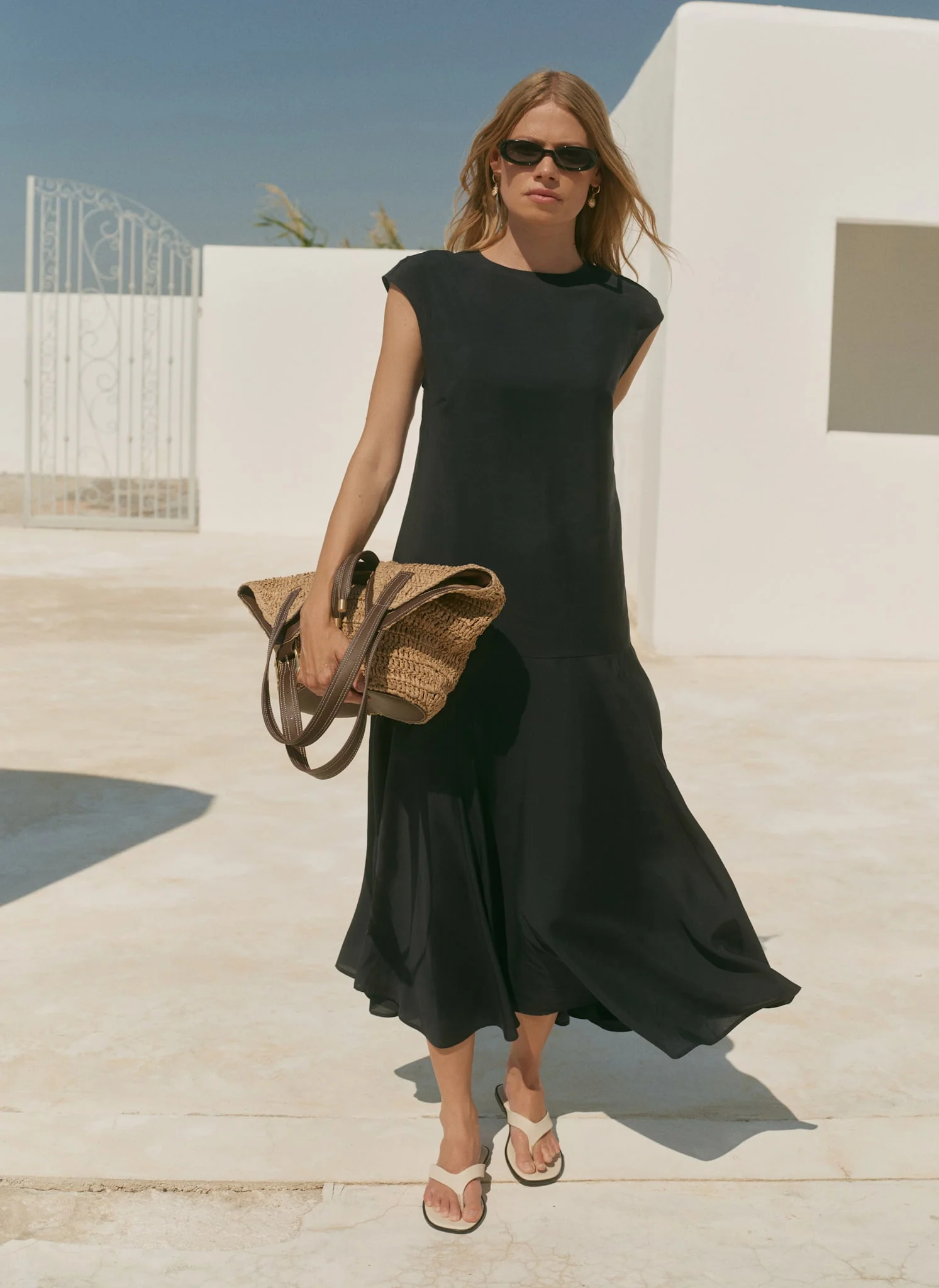 5682-navy-full-hem-midi-dress-1.webp Navy Full Hem Midi Dress