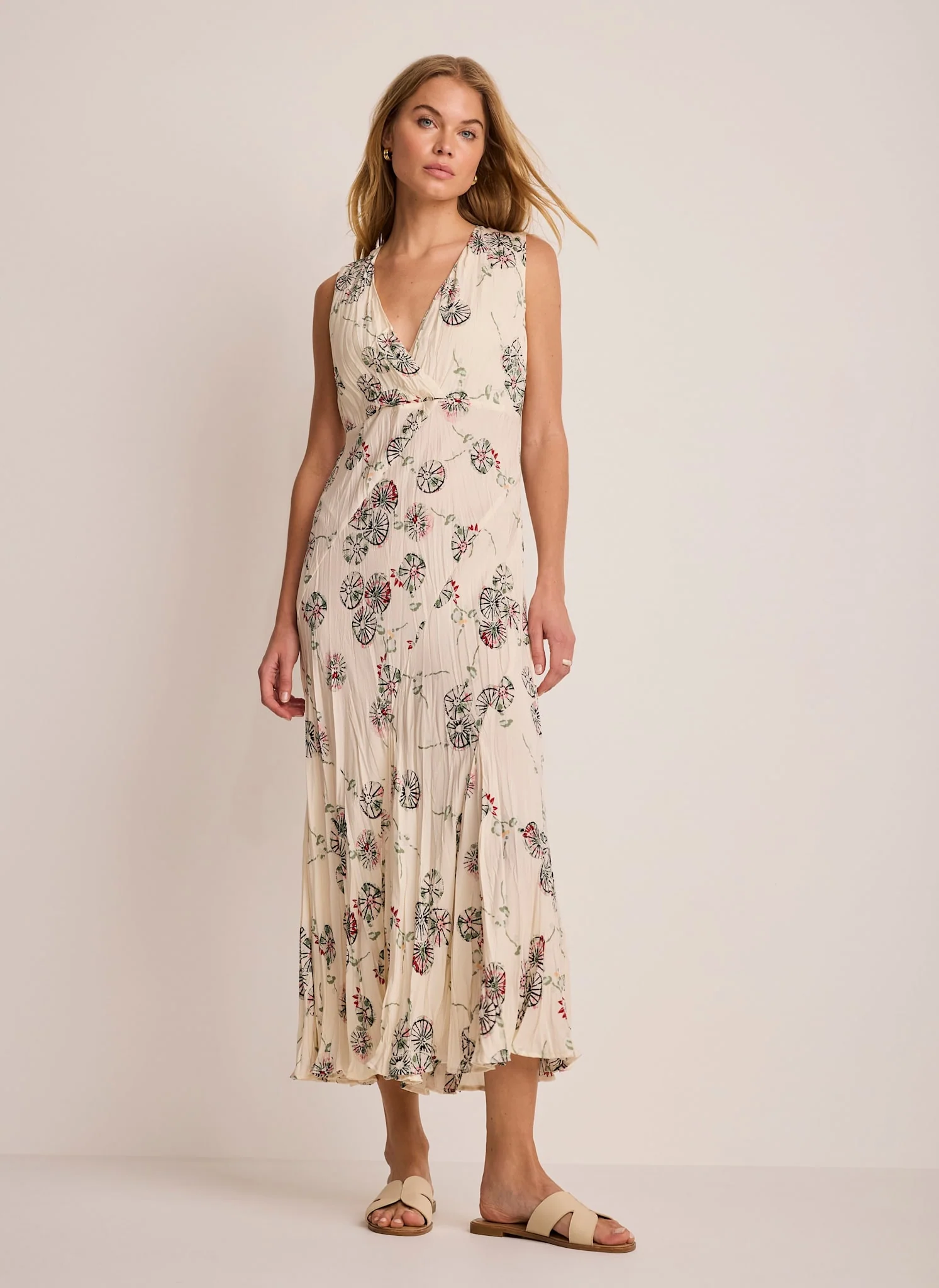 5690-cream-printed-crinkle-midi-dress-3.webp Cream Printed Crinkle Midi Dress