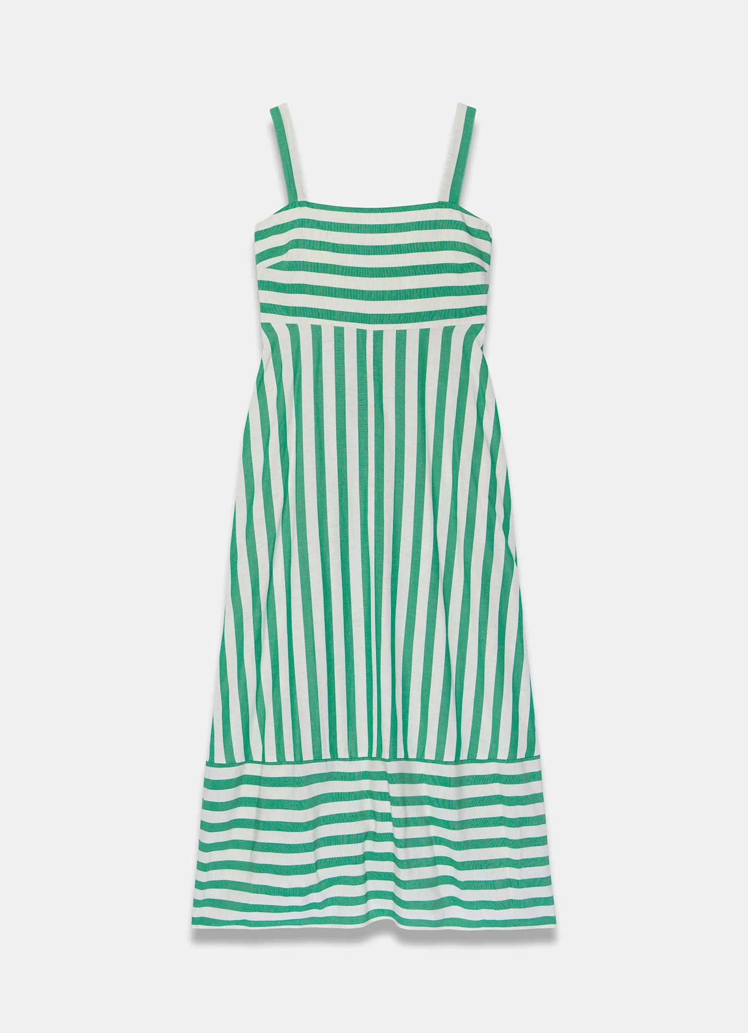 574-green-striped-midi-dress-6.webp Green Striped Midi Dress