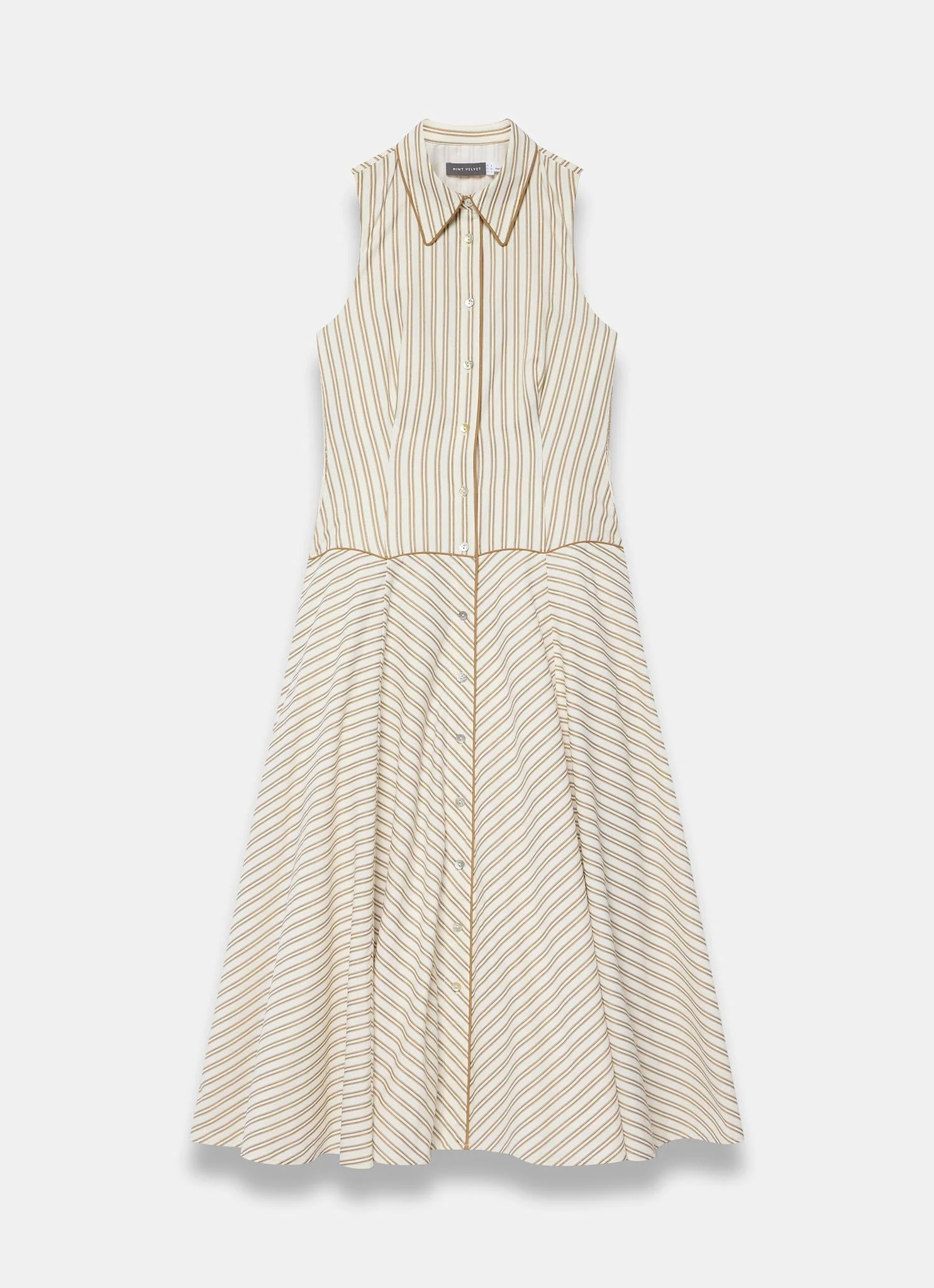 5786-neutral-cotton-blend-striped-midi-dress-6.webp Neutral Cotton Blend Striped Midi Dress