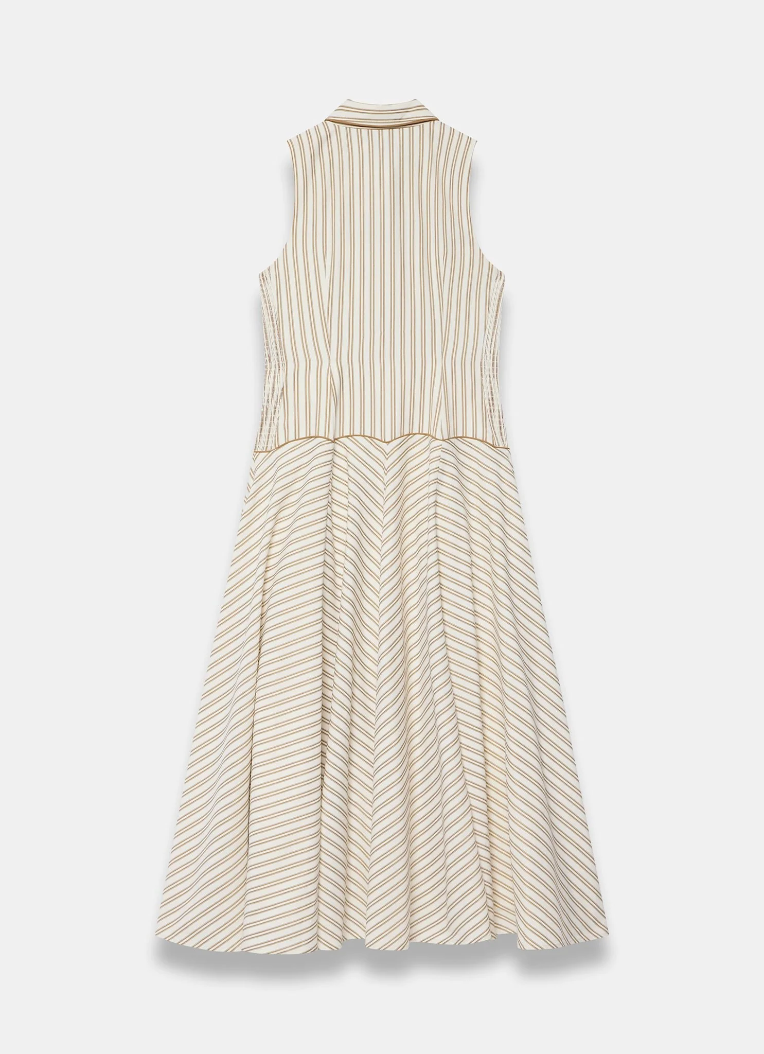 5786-neutral-cotton-blend-striped-midi-dress-7.webp Neutral Cotton Blend Striped Midi Dress