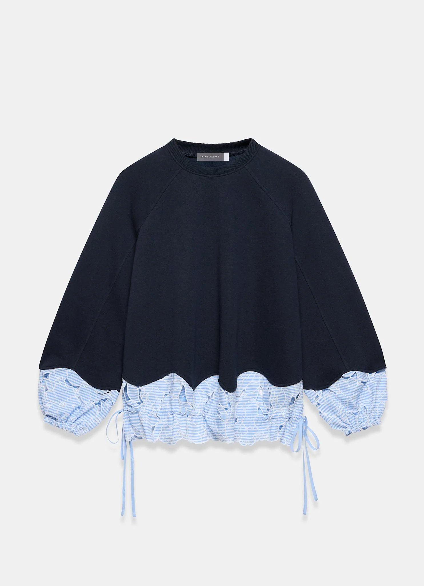 5840-navy-embroidered-hem-sweatshirt-7.webp Navy Embroidered Hem Sweatshirt