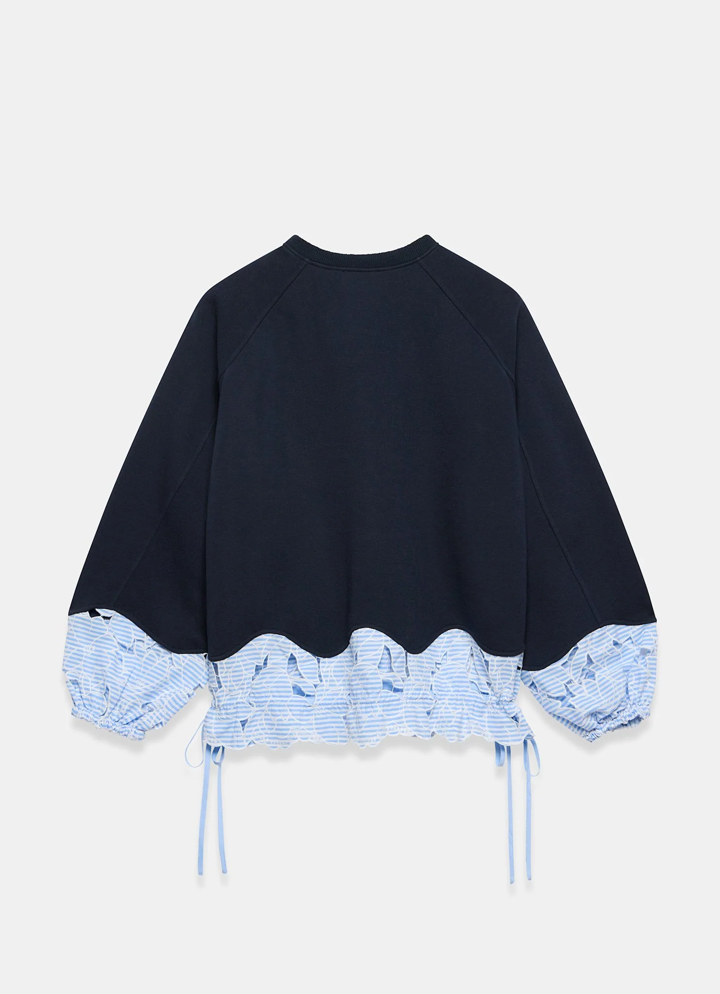 5840-navy-embroidered-hem-sweatshirt-8.webp Navy Embroidered Hem Sweatshirt