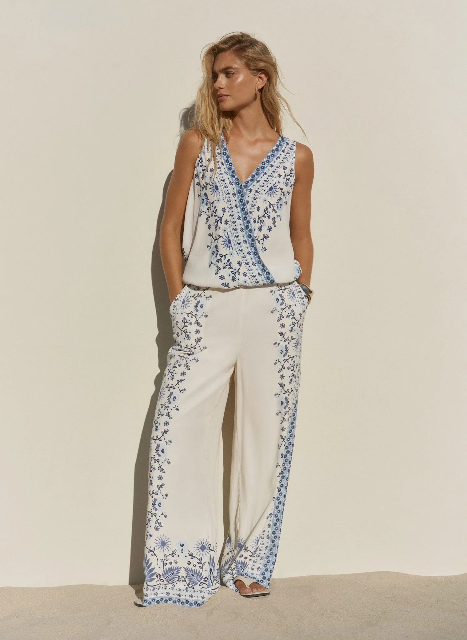 5858-blue-floral-print-top-5.webp Blue Floral Print Top