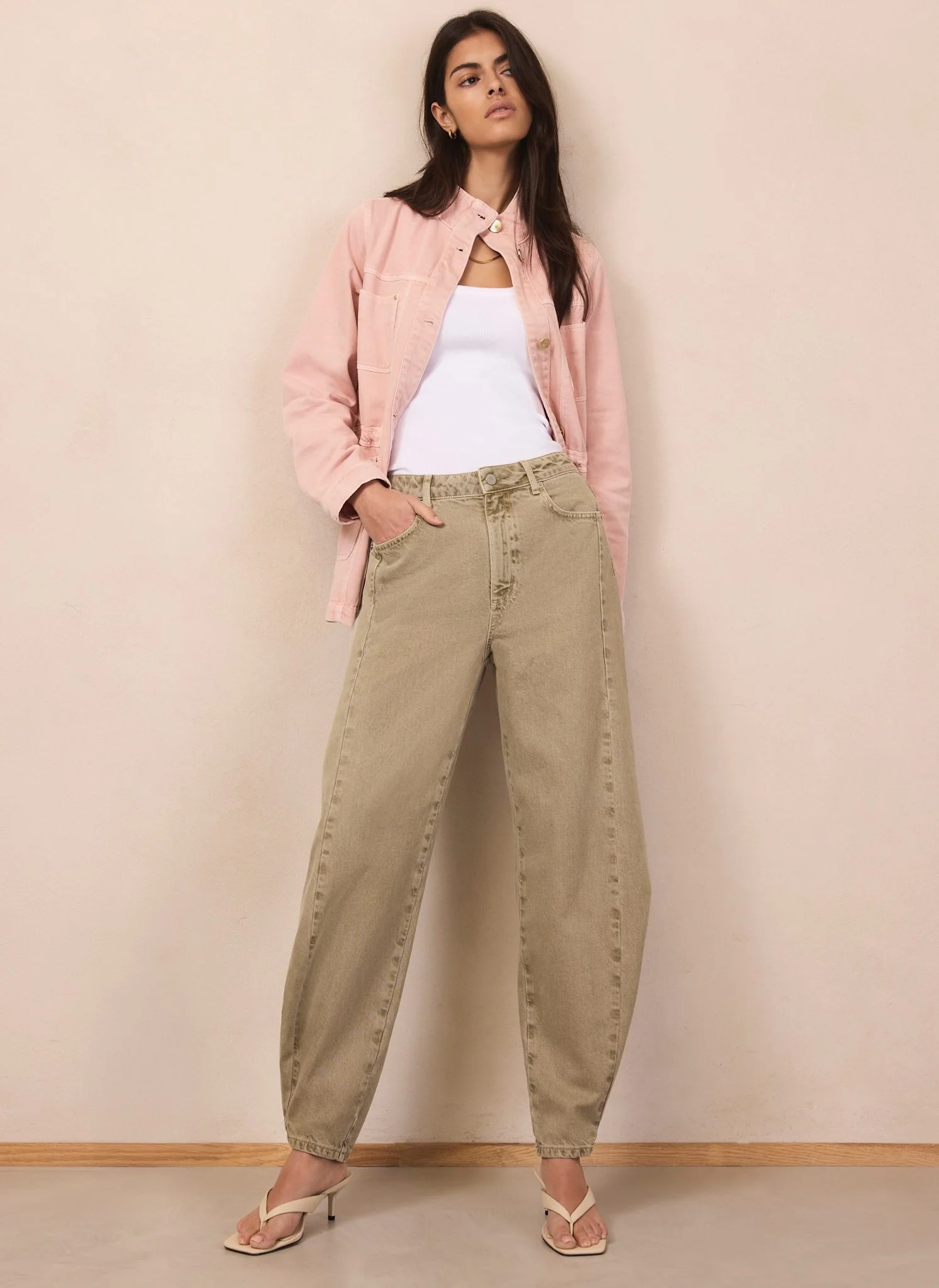 5926-khaki-balloon-popper-jeans-1.webp Khaki Balloon Popper Jeans