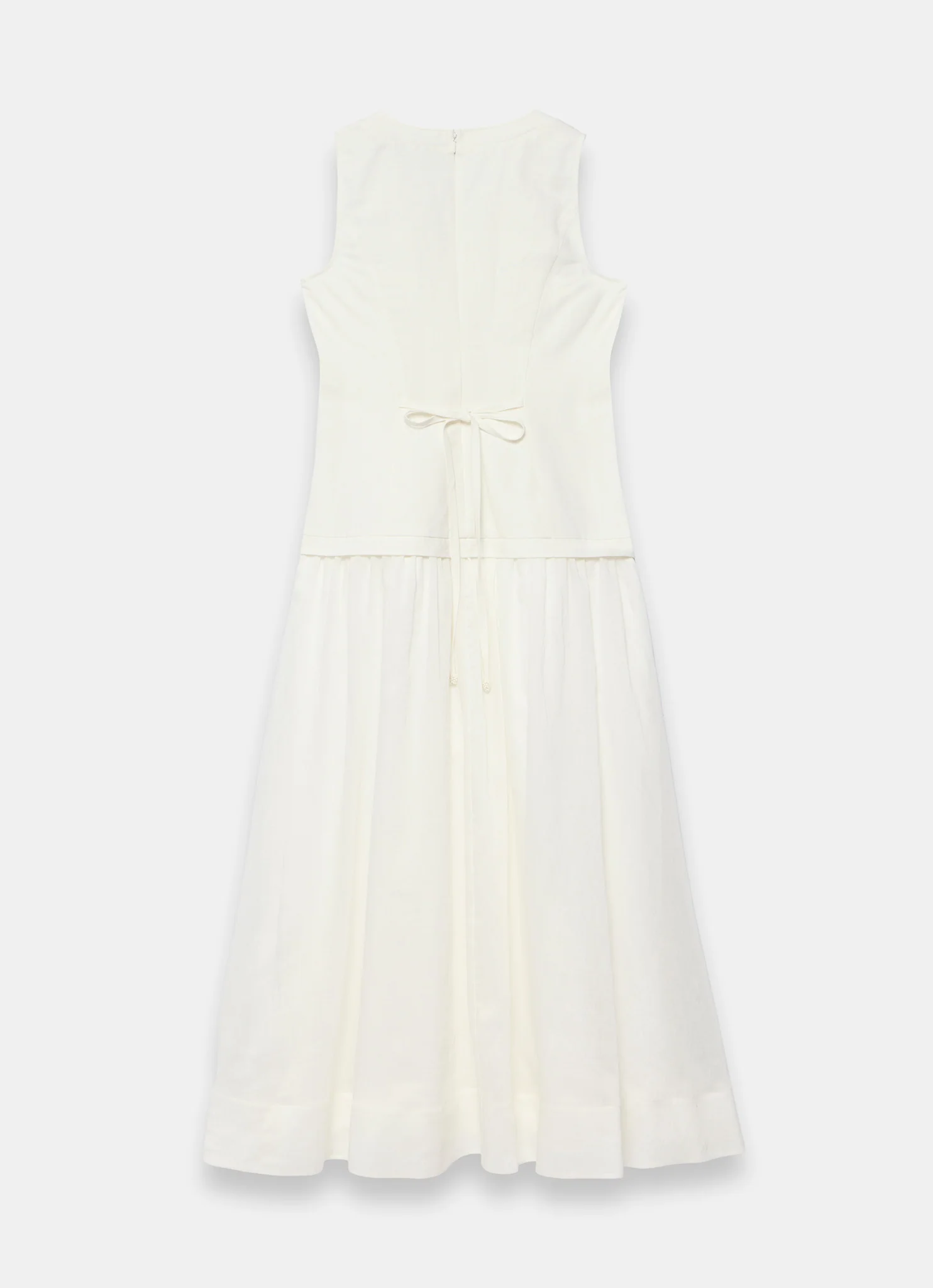 5986-white-linen-blend-waistcoat-maxi-dress-7.webp White Linen Blend Waistcoat Maxi Dress