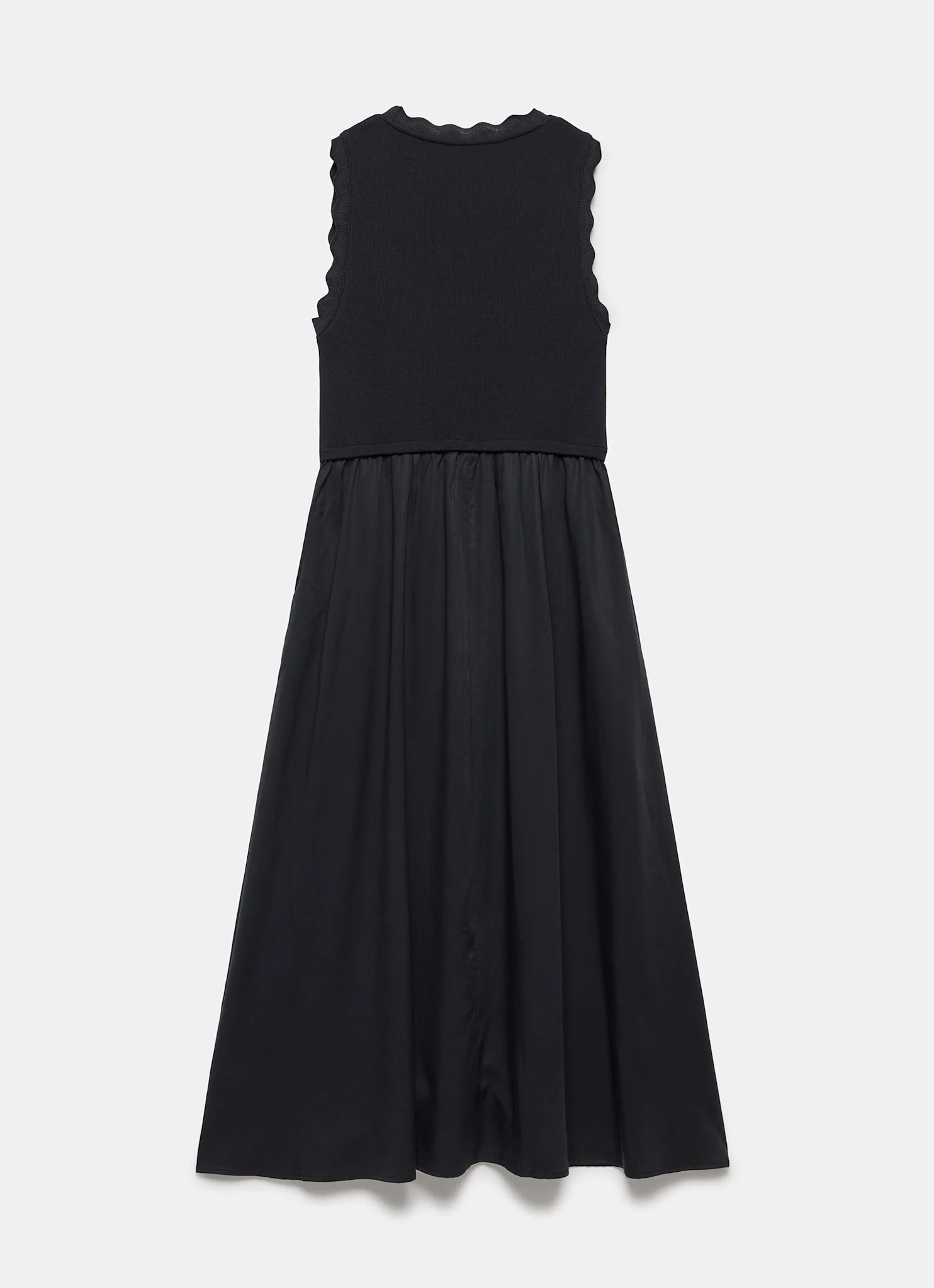 6-black-scallop-trim-midi-dress-12.webp Black Scallop Trim Midi Dress