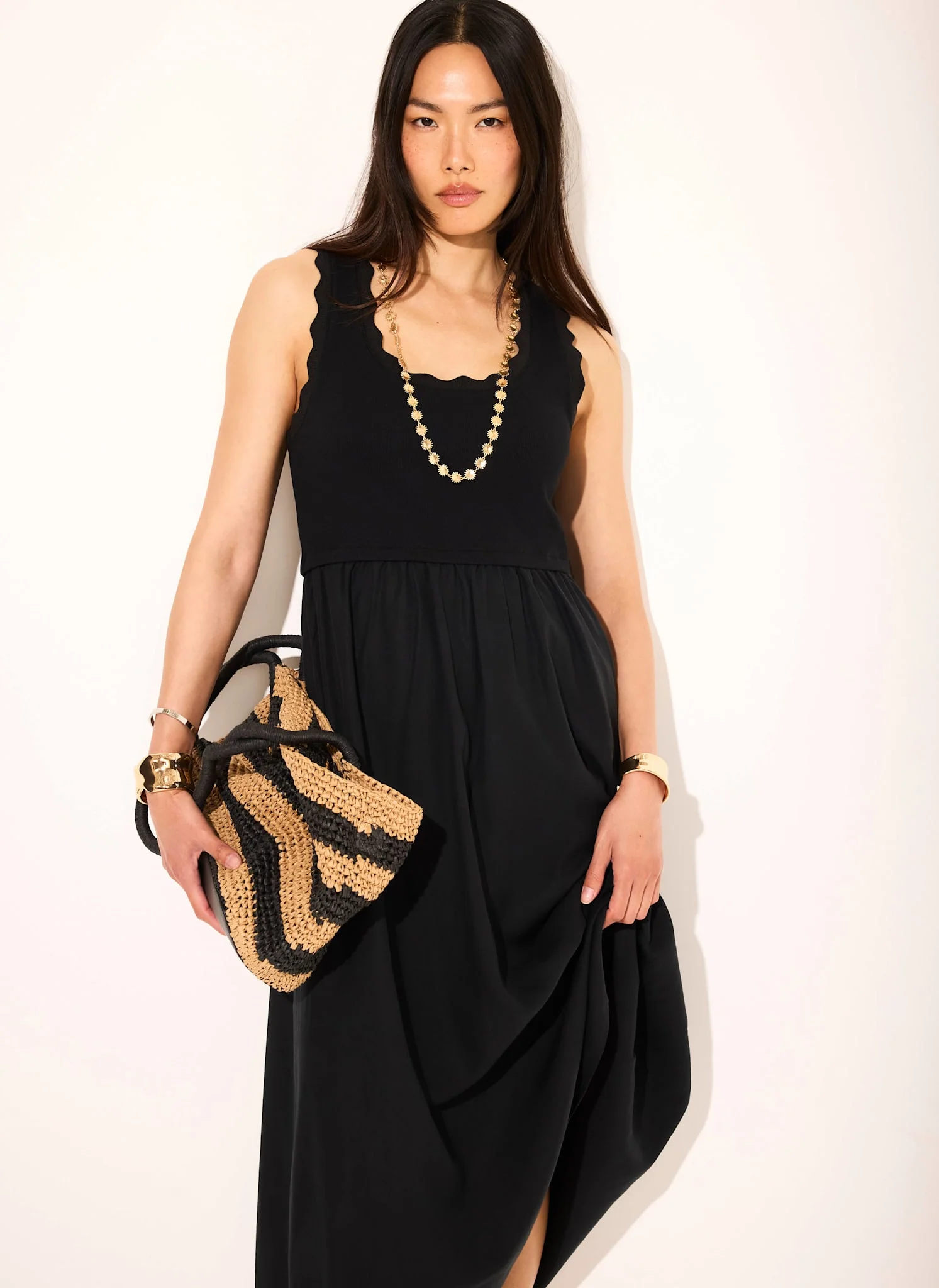 6-black-scallop-trim-midi-dress-6.webp Black Scallop Trim Midi Dress