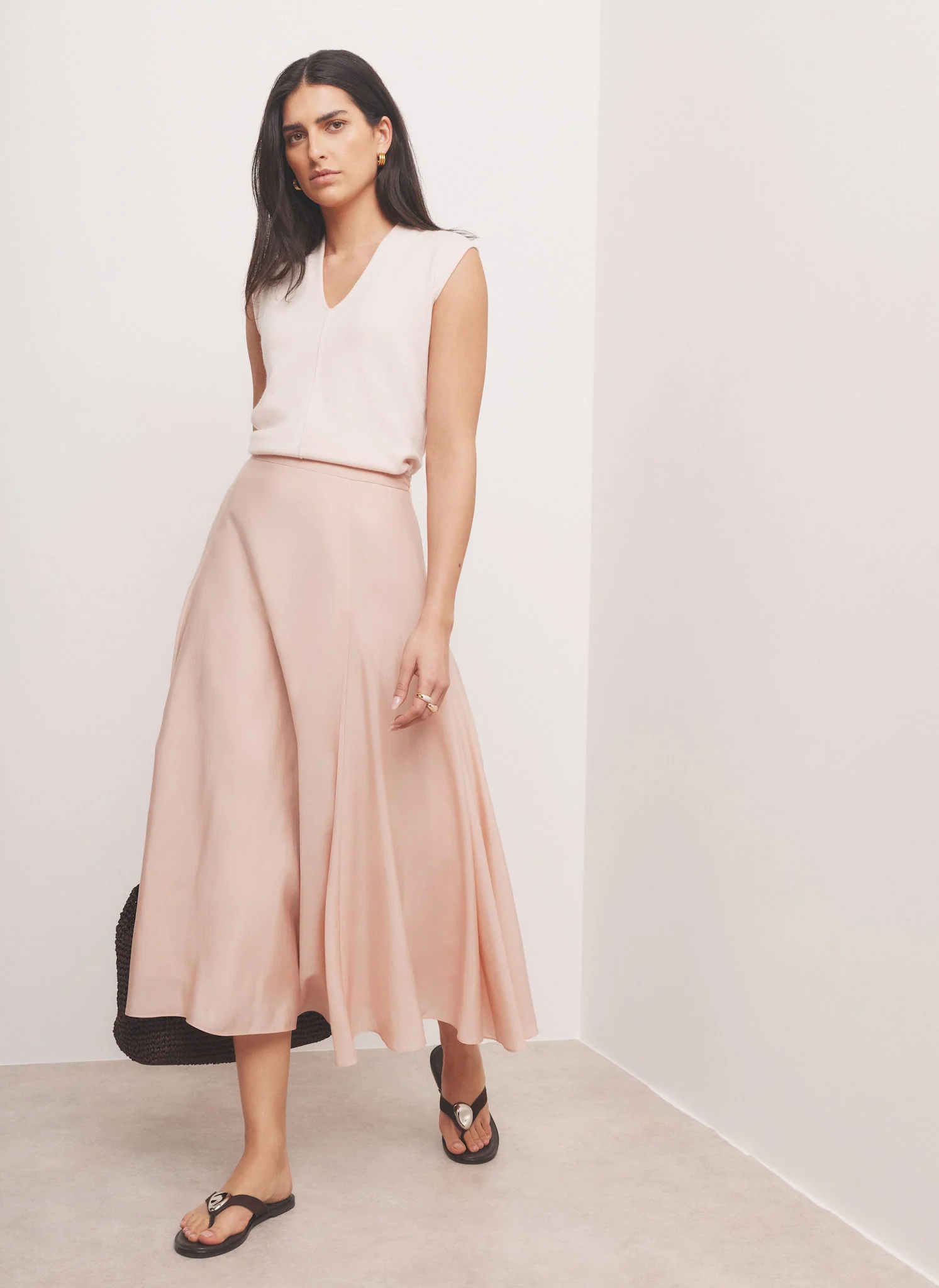 6026-pink-wool-blend-sleeveless-knit-top-1.webp Pink Wool Blend Sleeveless Knit Top