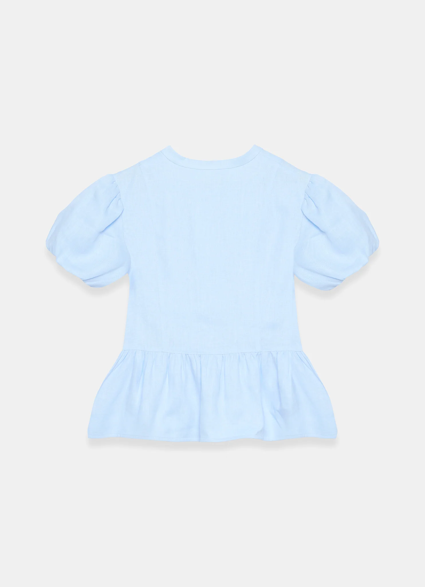6156-blue-linen-peplum-top-8.webp Blue Linen Peplum Top