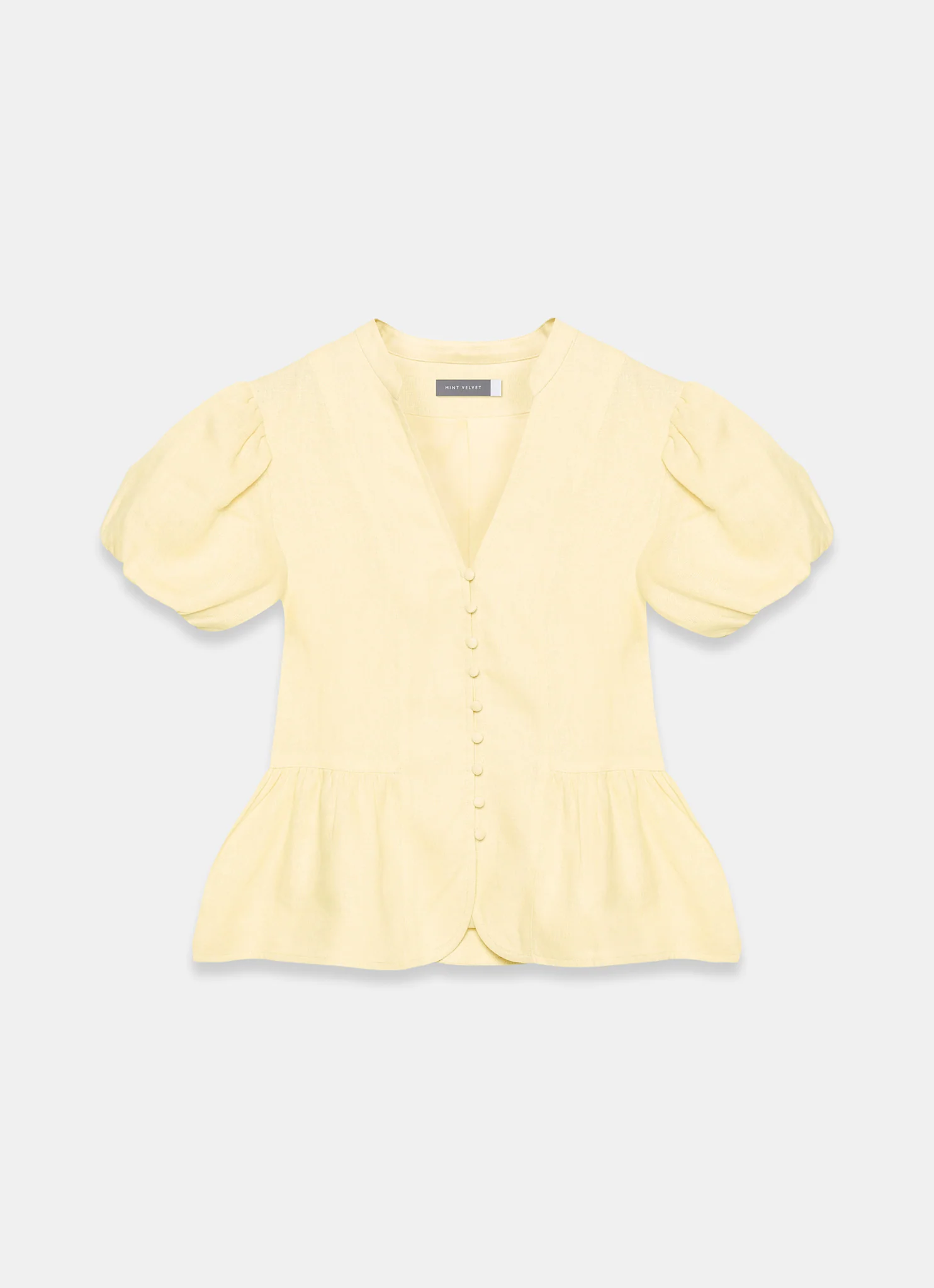 6162-yellow-linen-peplum-top-7.webp Yellow Linen Peplum Top