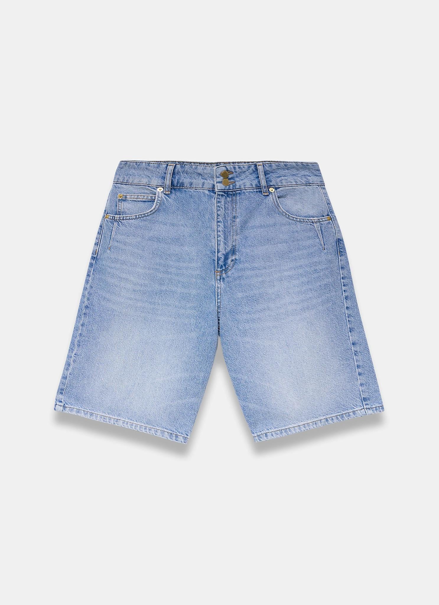 6244-denim-mid-length-shorts-5.jpg Denim Mid Length Shorts