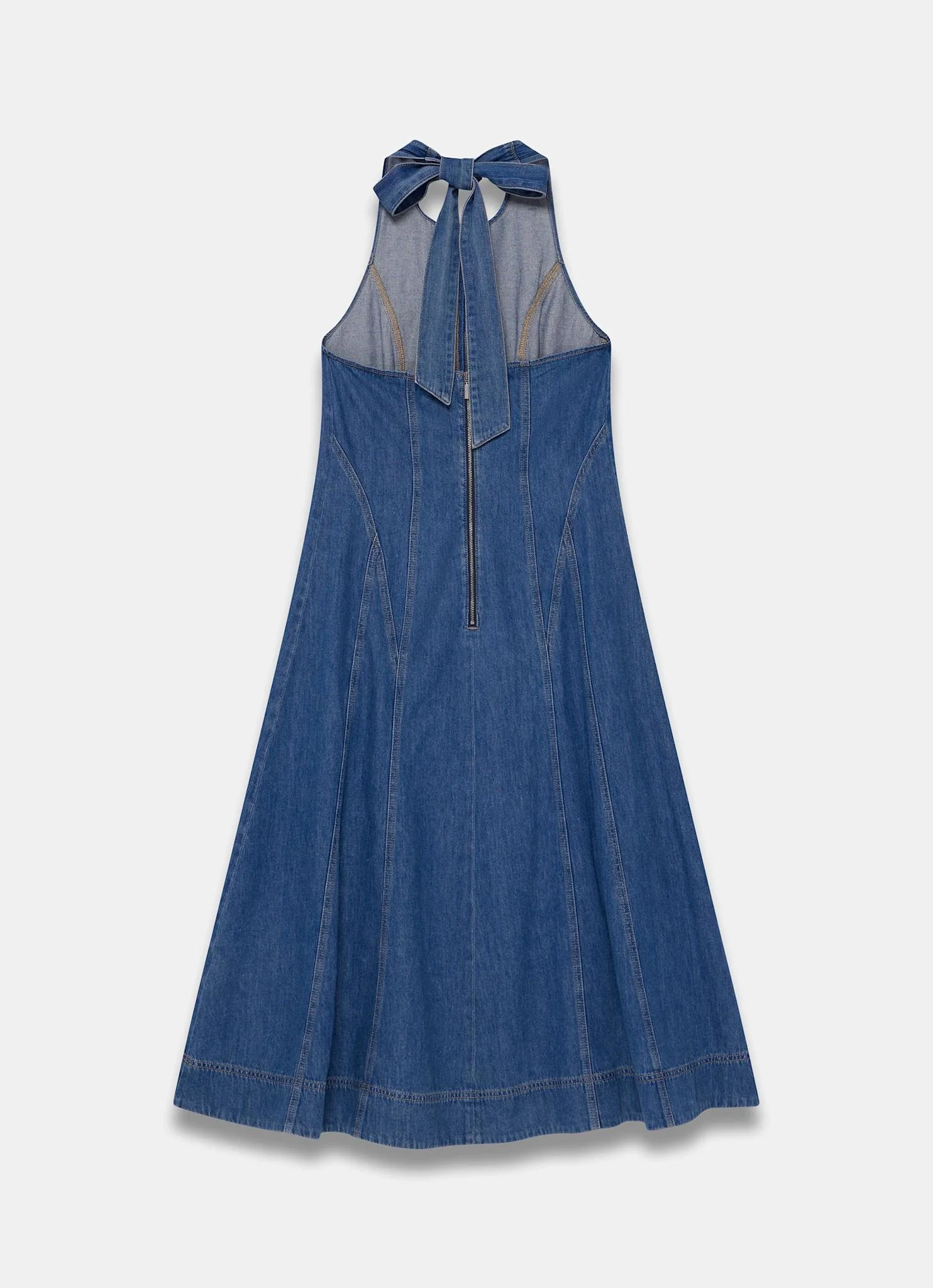 6278-mid-indigo-denim-halter-midi-dress-7.webp Mid Indigo Denim Halter Midi Dress