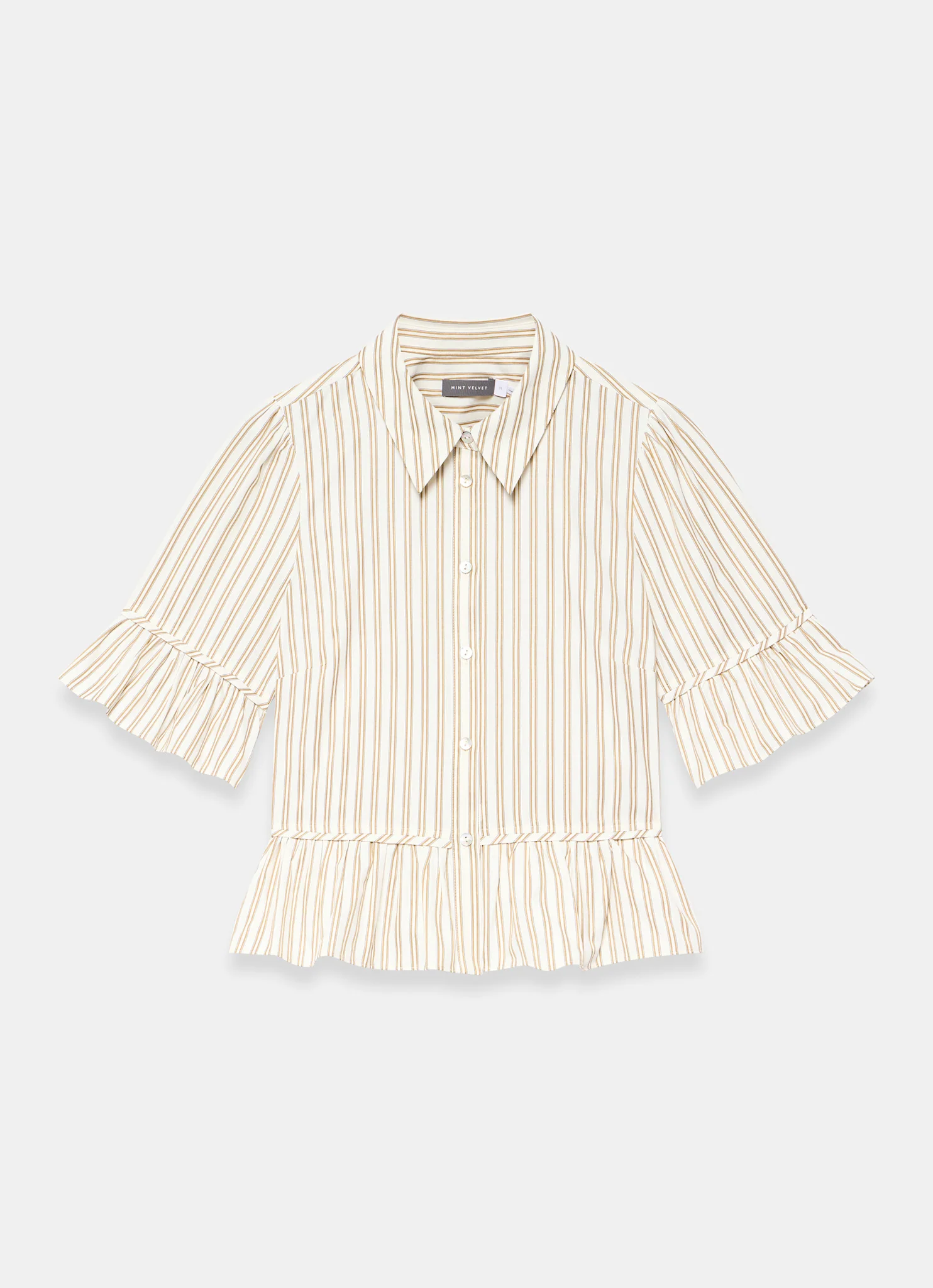 6406-neutral-striped-ruffle-trim-shirt-7.webp Neutral Striped Ruffle Trim Shirt