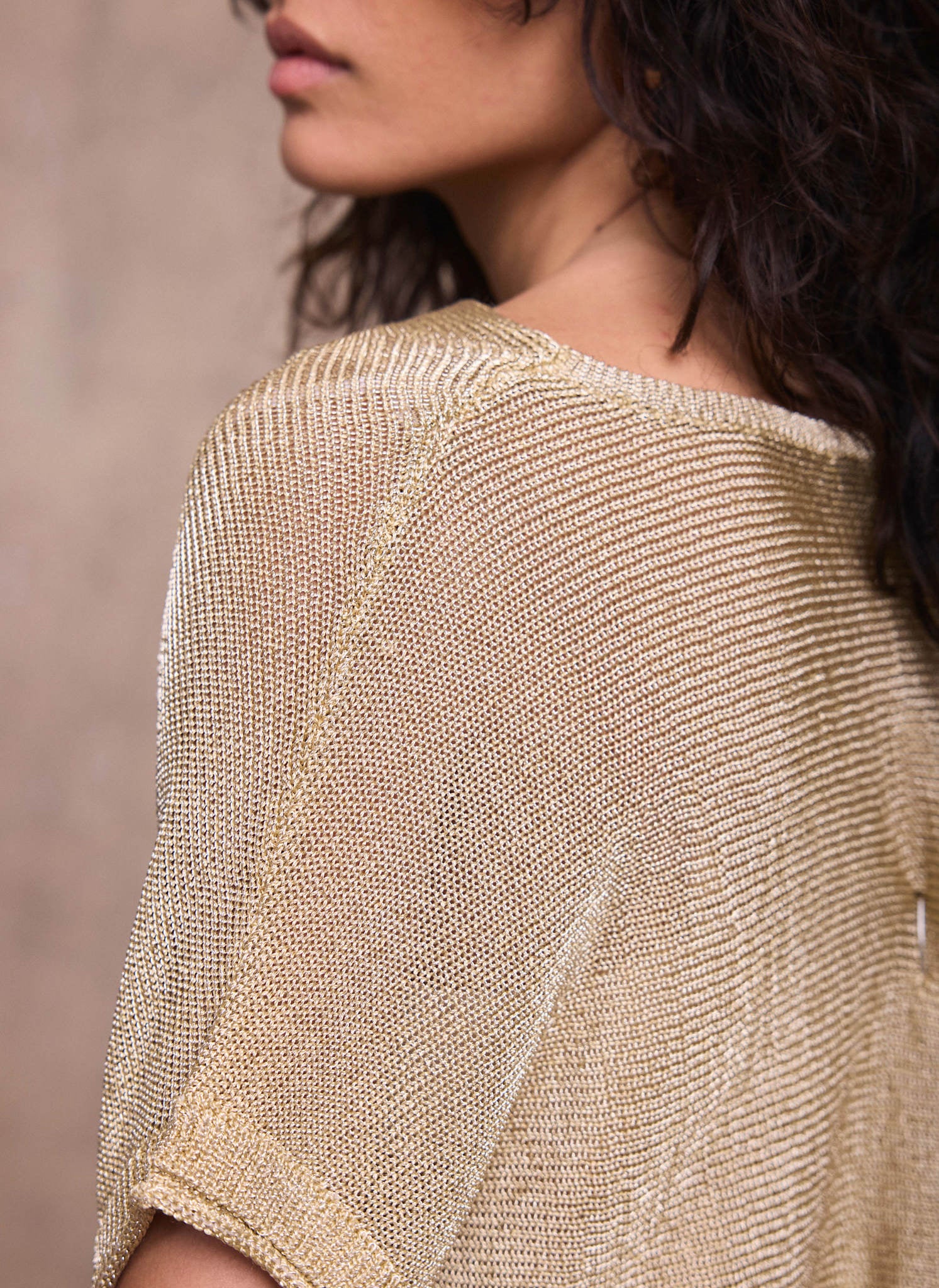 6418-gold-metallic-batwing-knit-top-4.jpg Gold Metallic Batwing Knit Top
